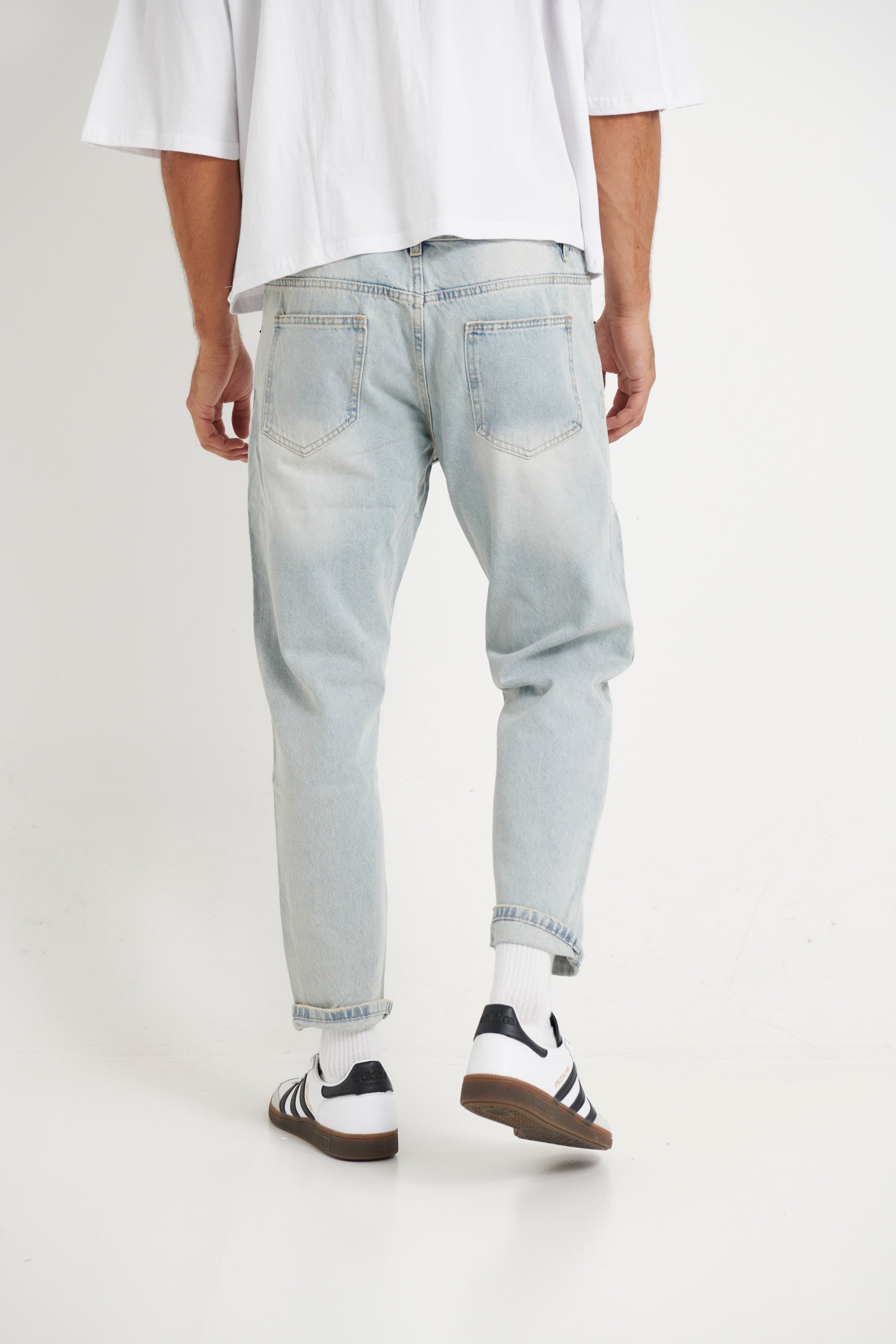 Miles Straight Denim Light Blue