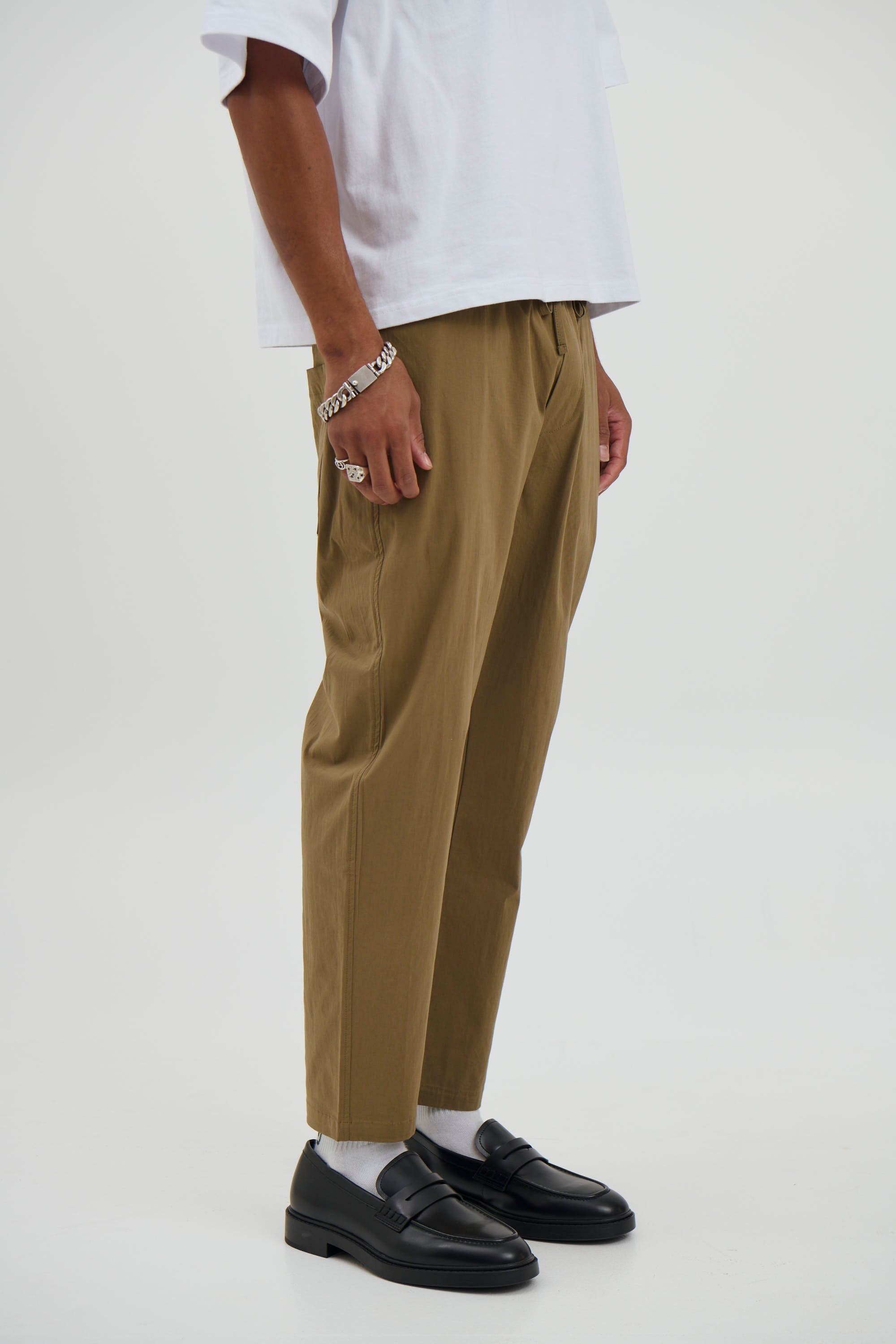 Locky Straight Pant Khaki - FINAL SALE