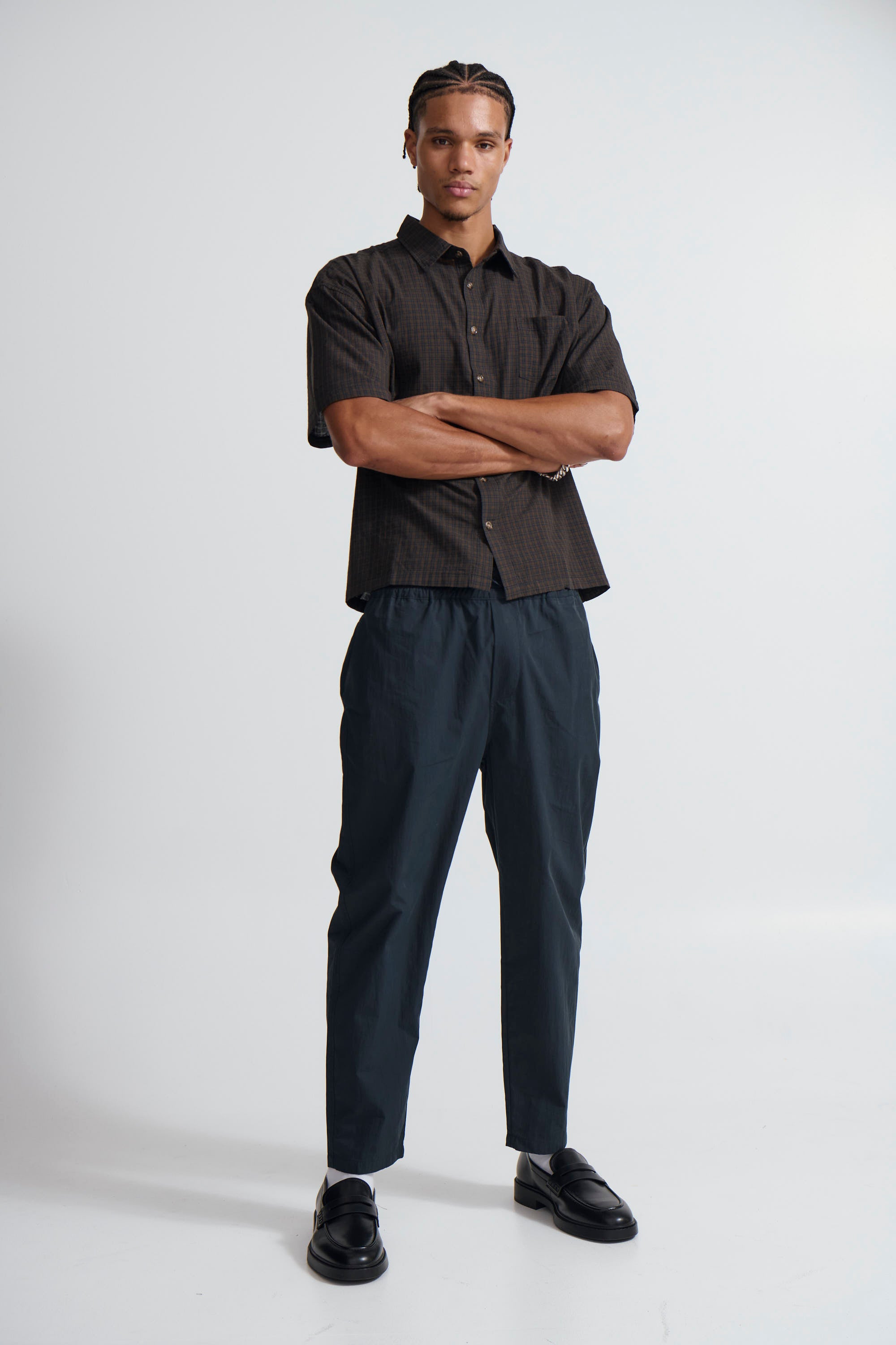 Locky Straight Pant Navy