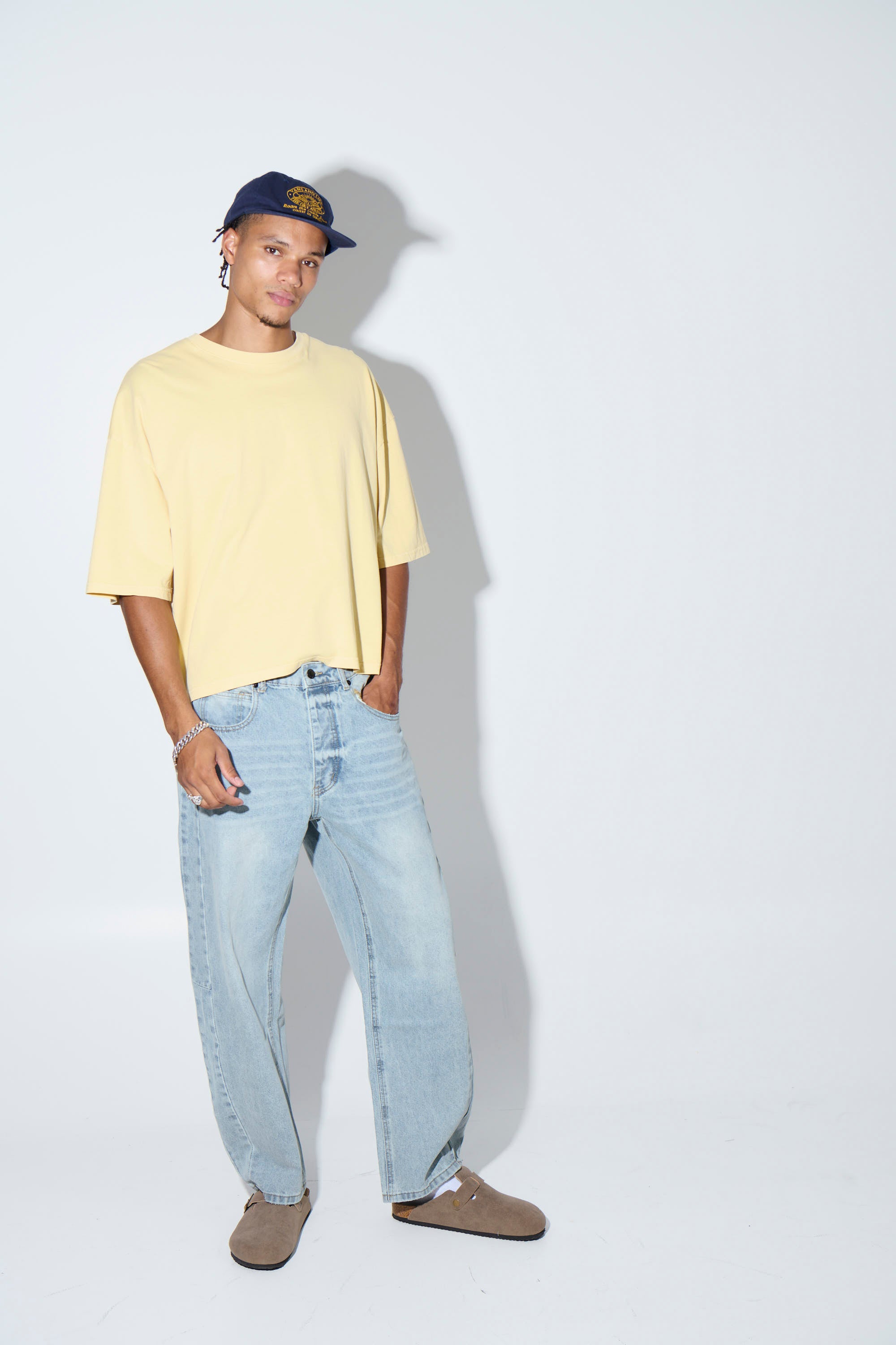 NTH Crop Box Tee Butter