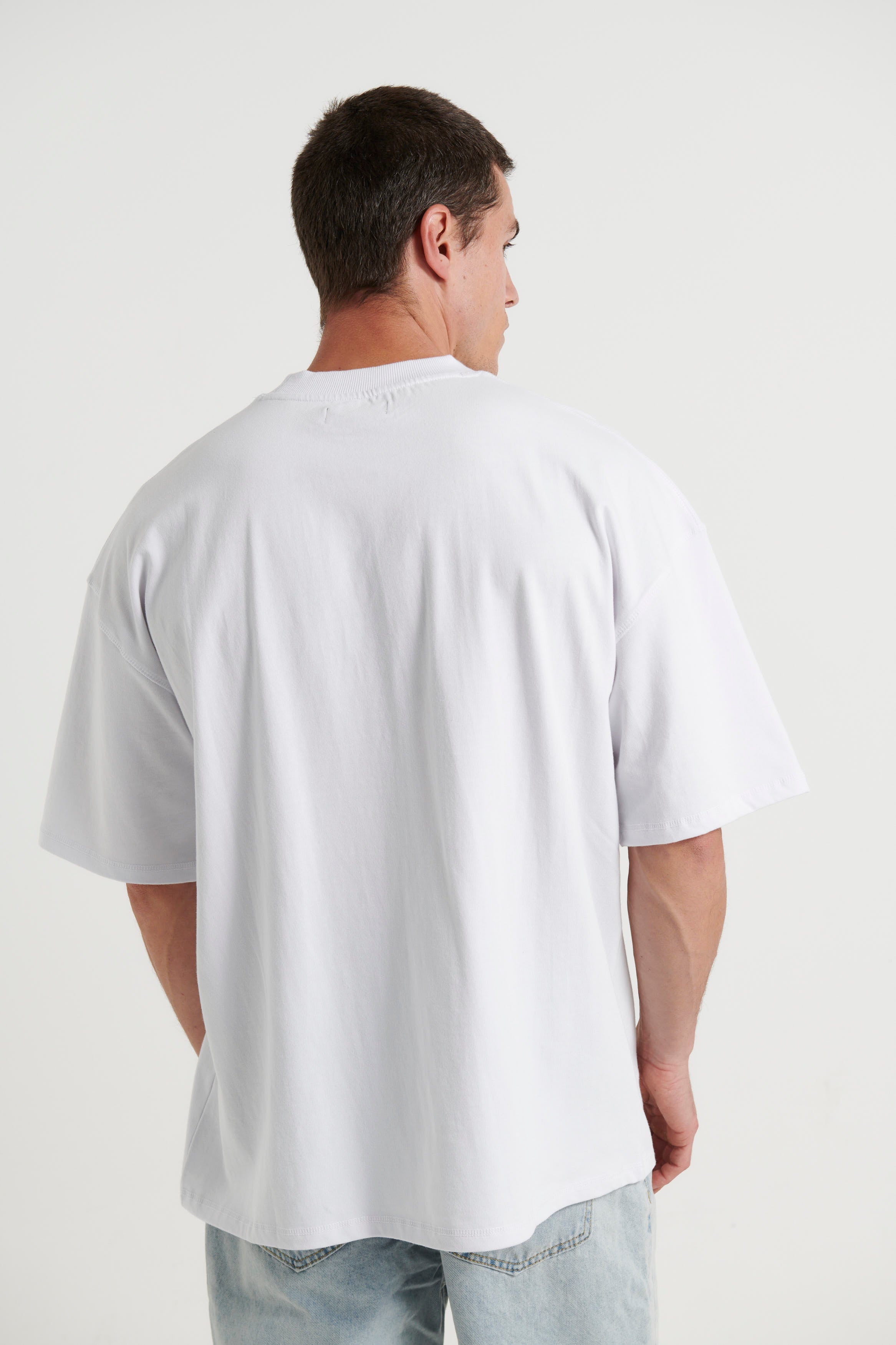 Cotton Box Tee White