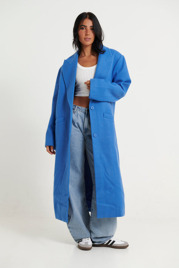 Olsen Coat Blue