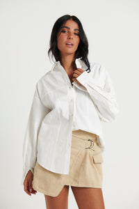 Desi Shirt White - FINAL SALE