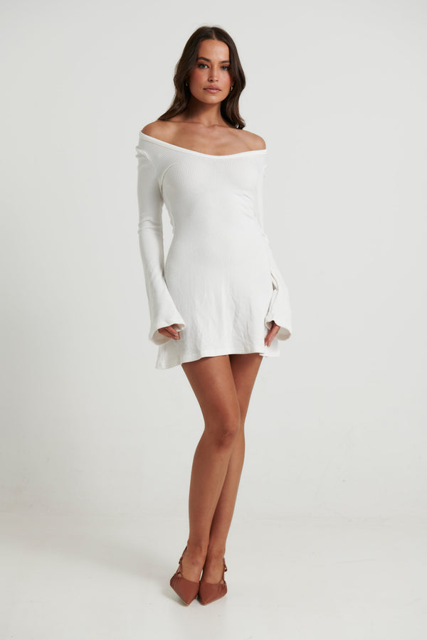 Alilah Mini Dress White