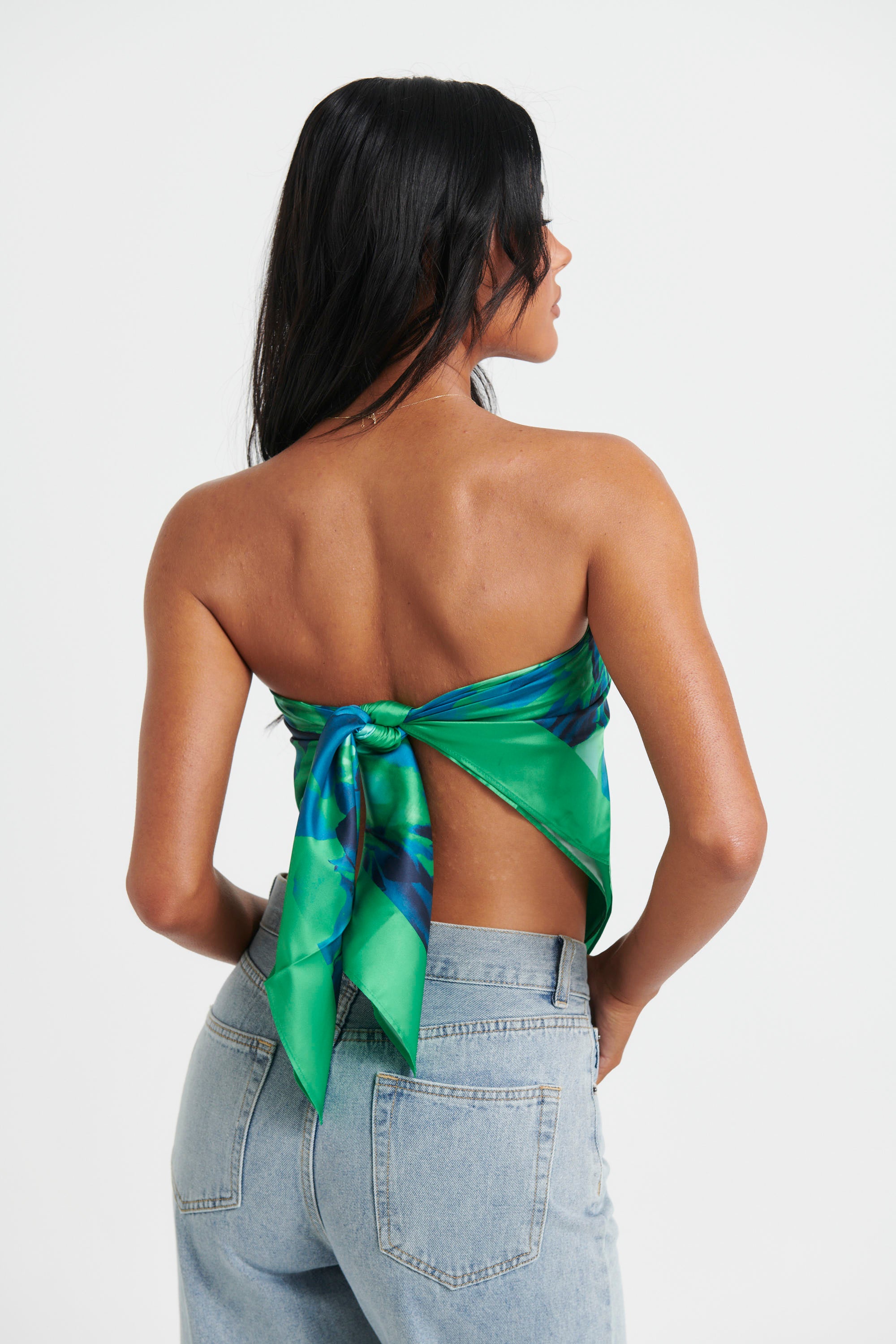 Calista Scarf Green