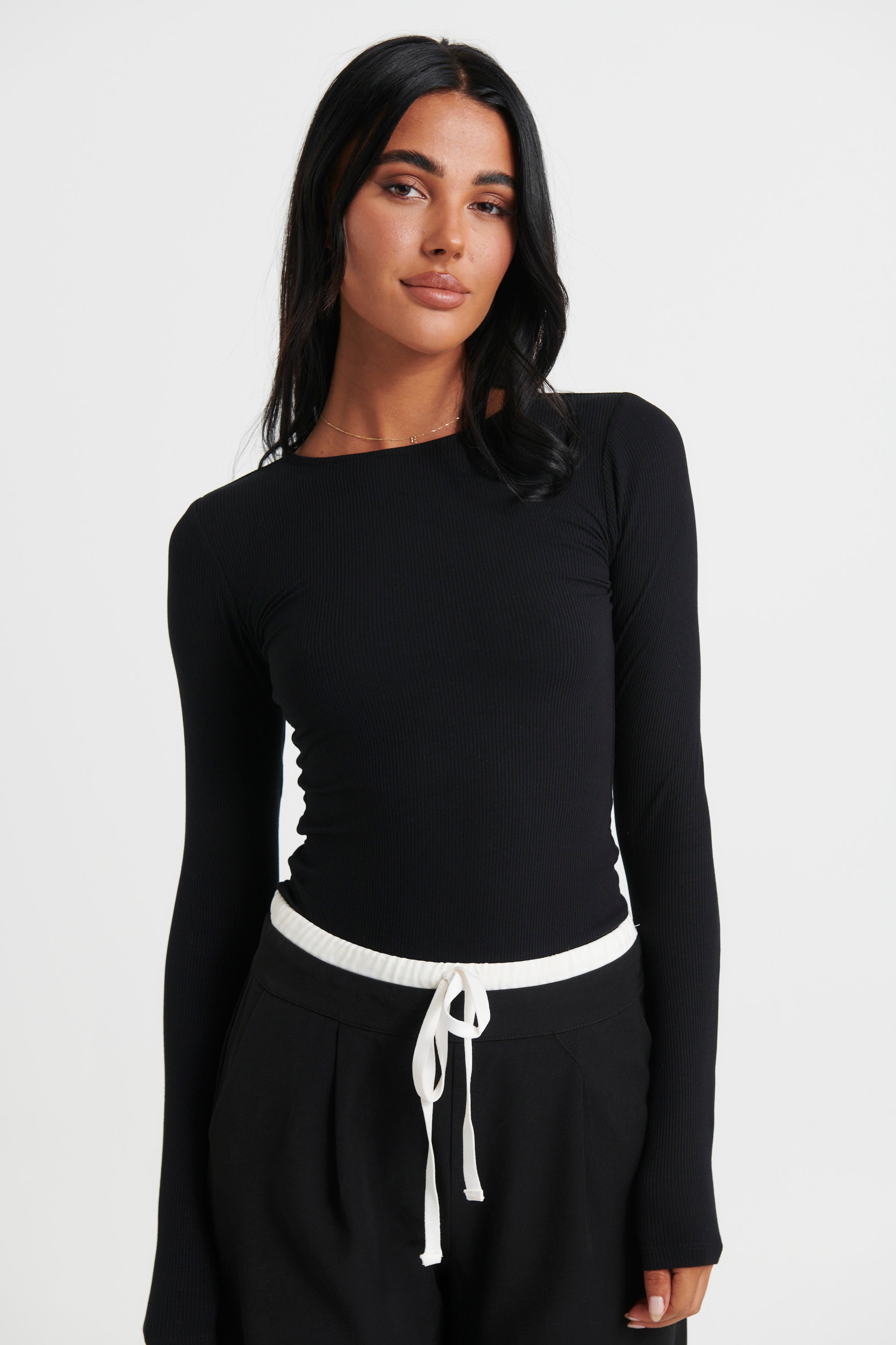 Elise Bodysuit Black