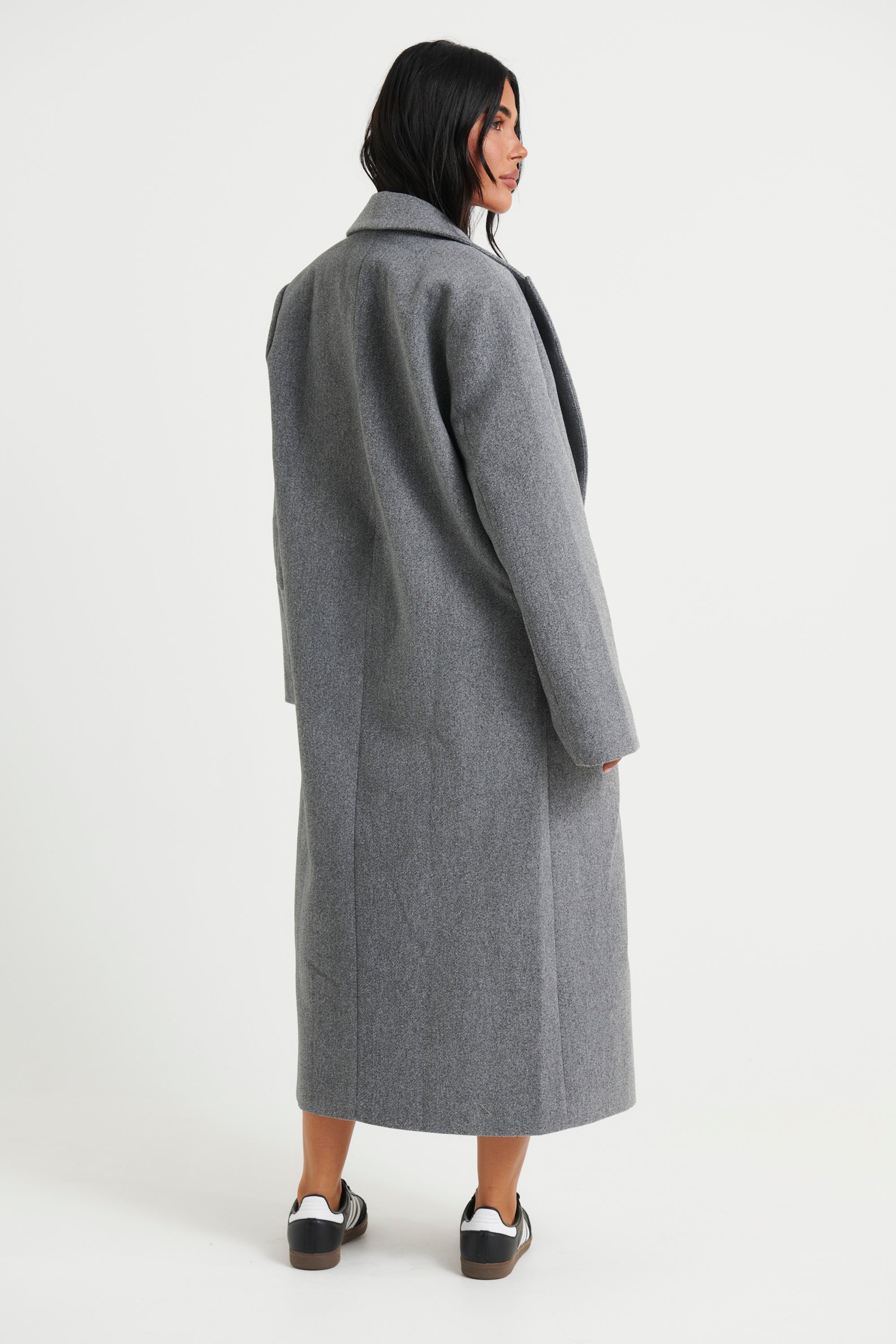 Olsen Coat Slate - FINAL SALE