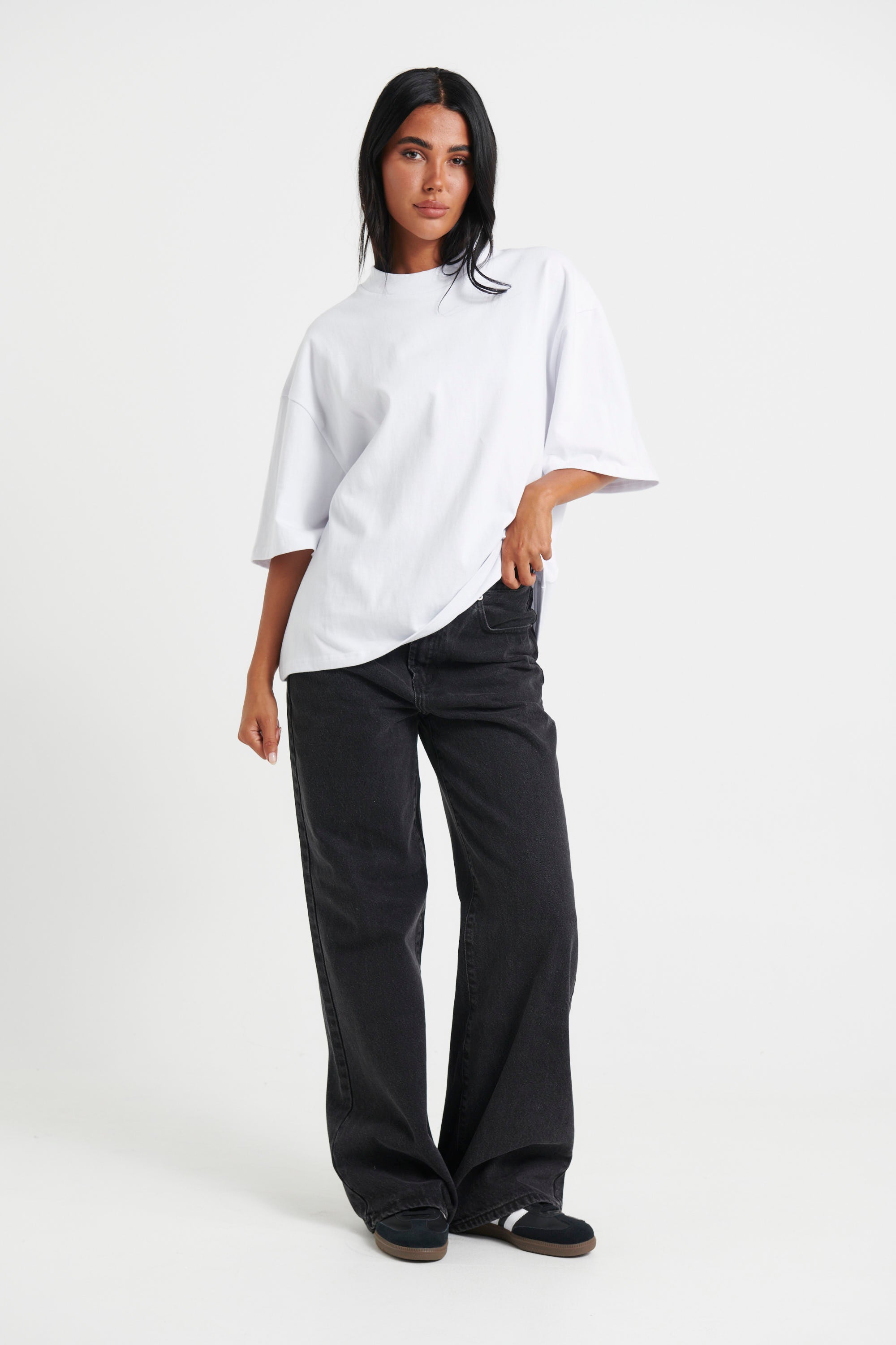 Unisex Emmett Box Tee White