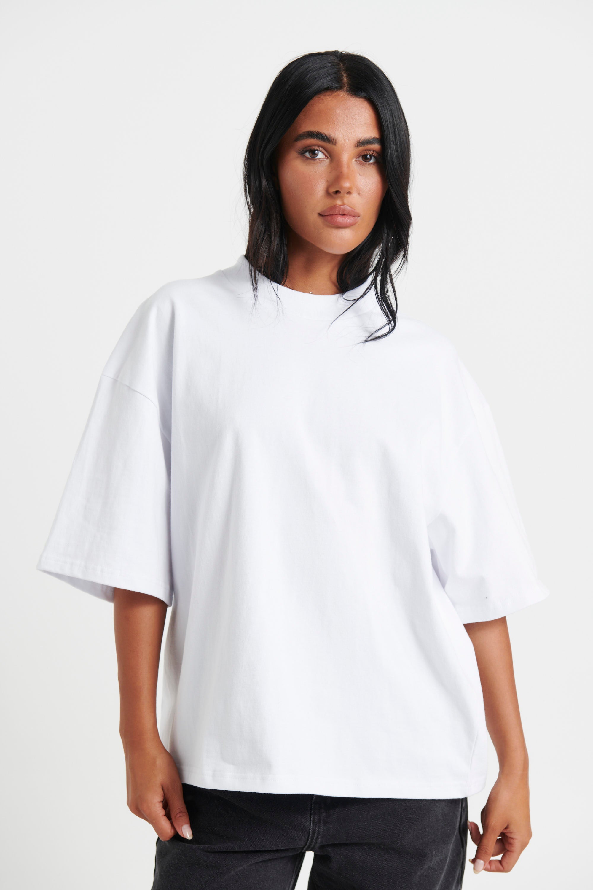 Unisex Emmett Box Tee White