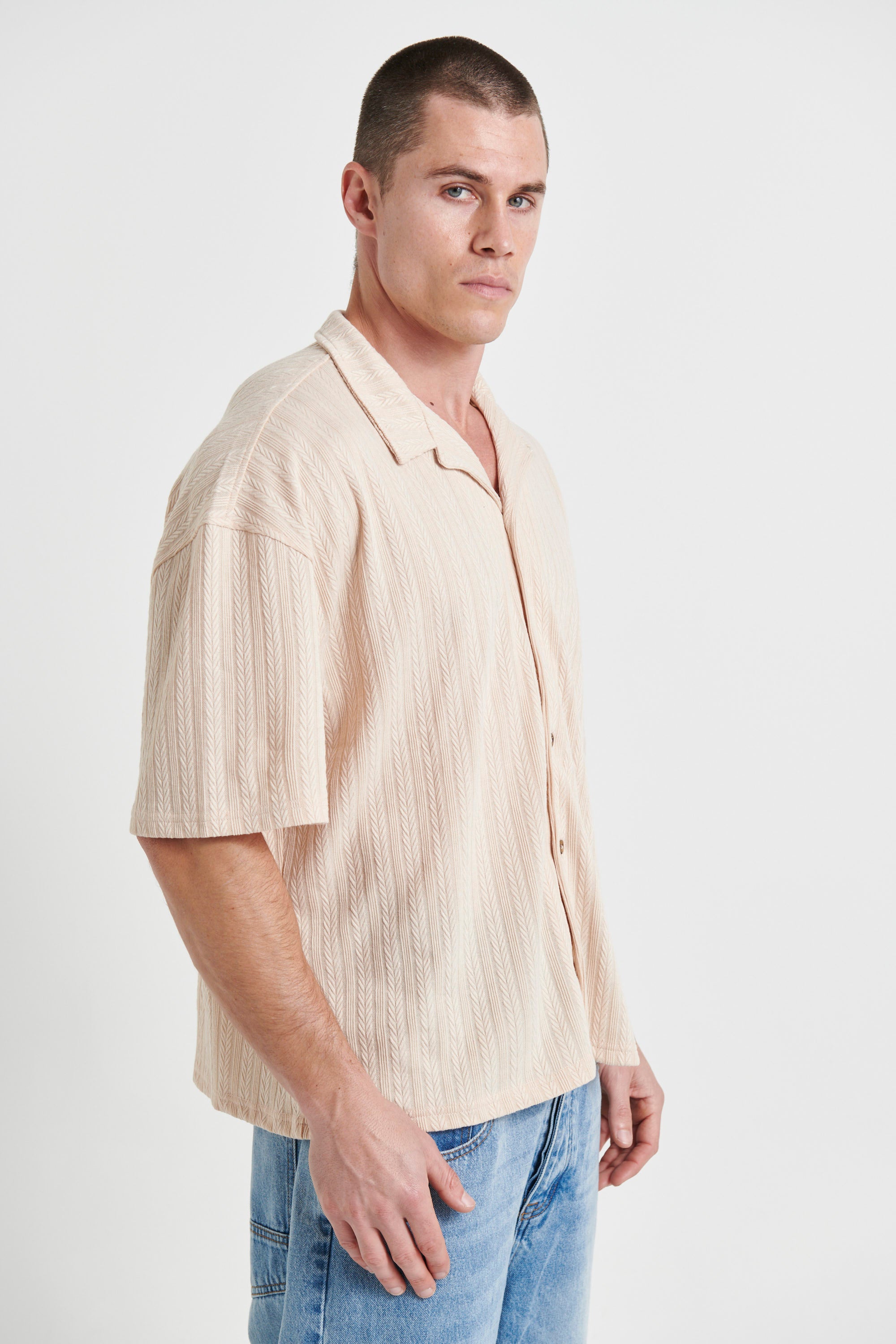 Raf Cropped Shirt Arrow