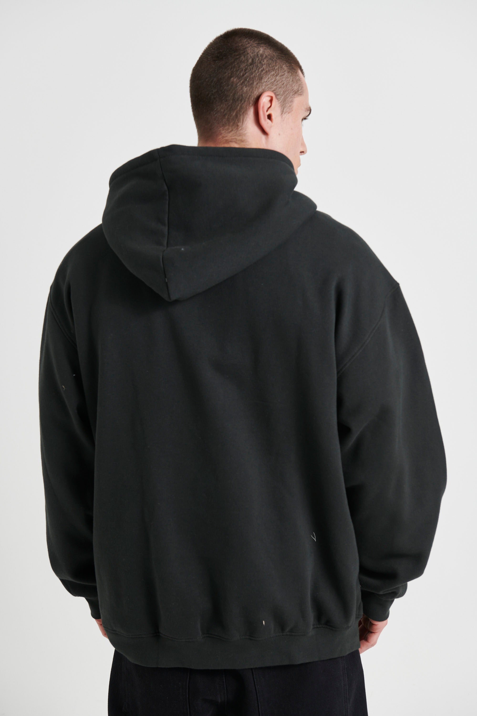 Roman Oversize Hoodie Black