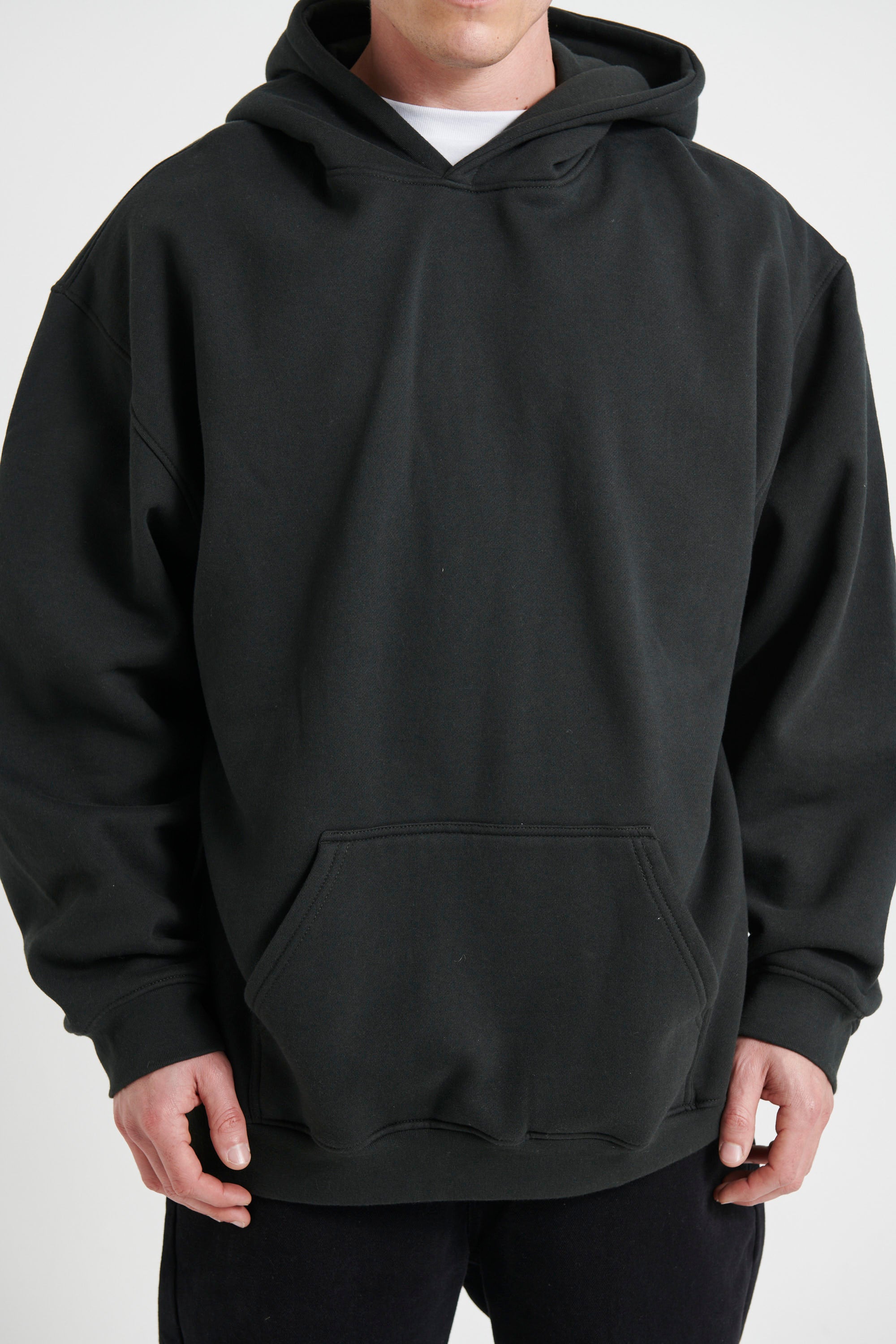 Roman Oversize Hoodie Black