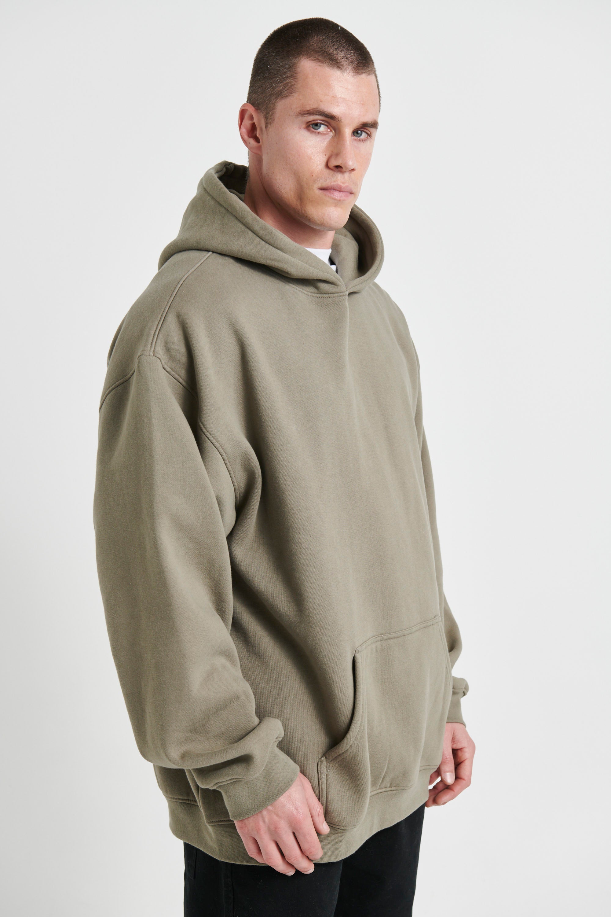 Roman Oversize Hoodie Army