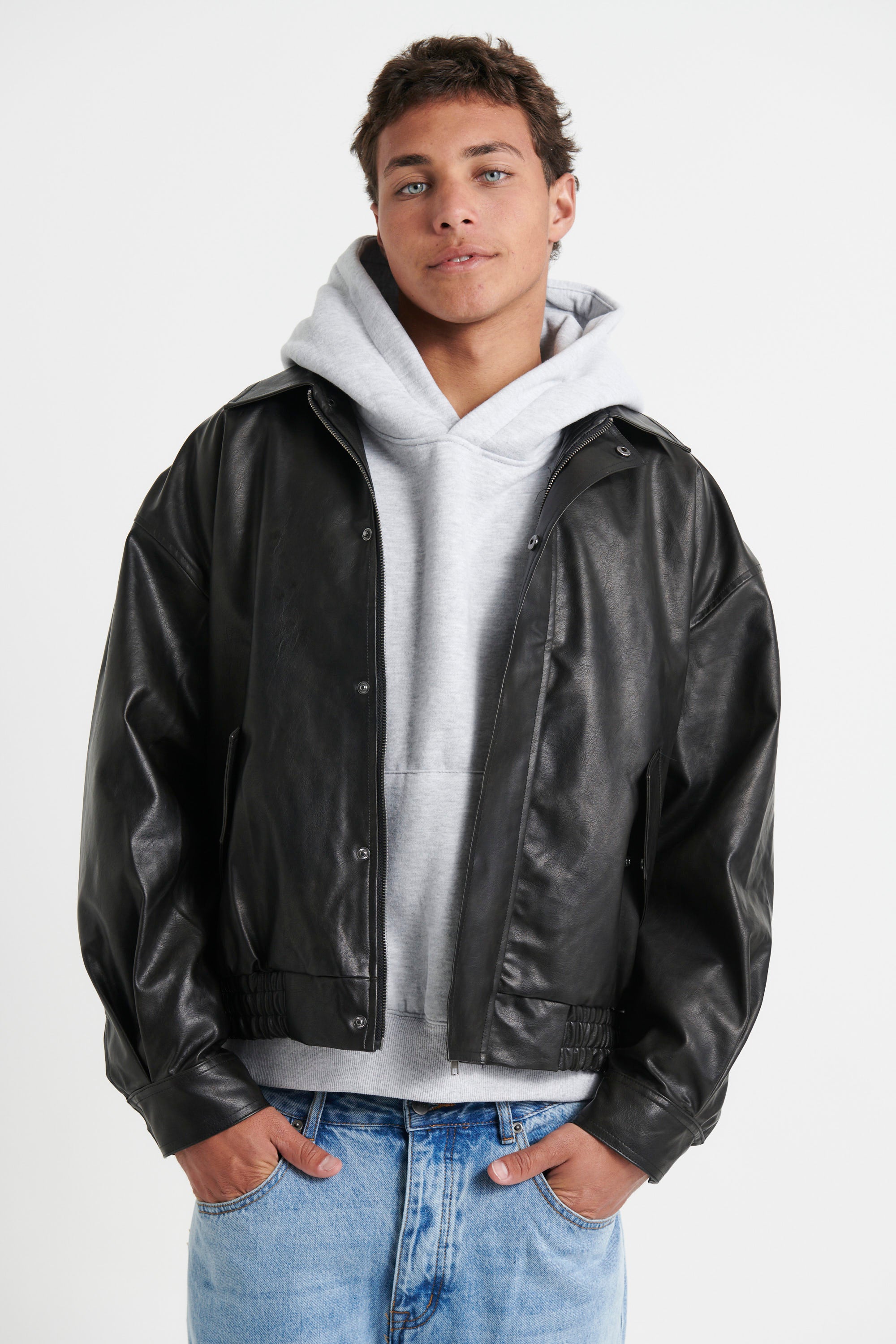 Bomber Jacket Vintage Black