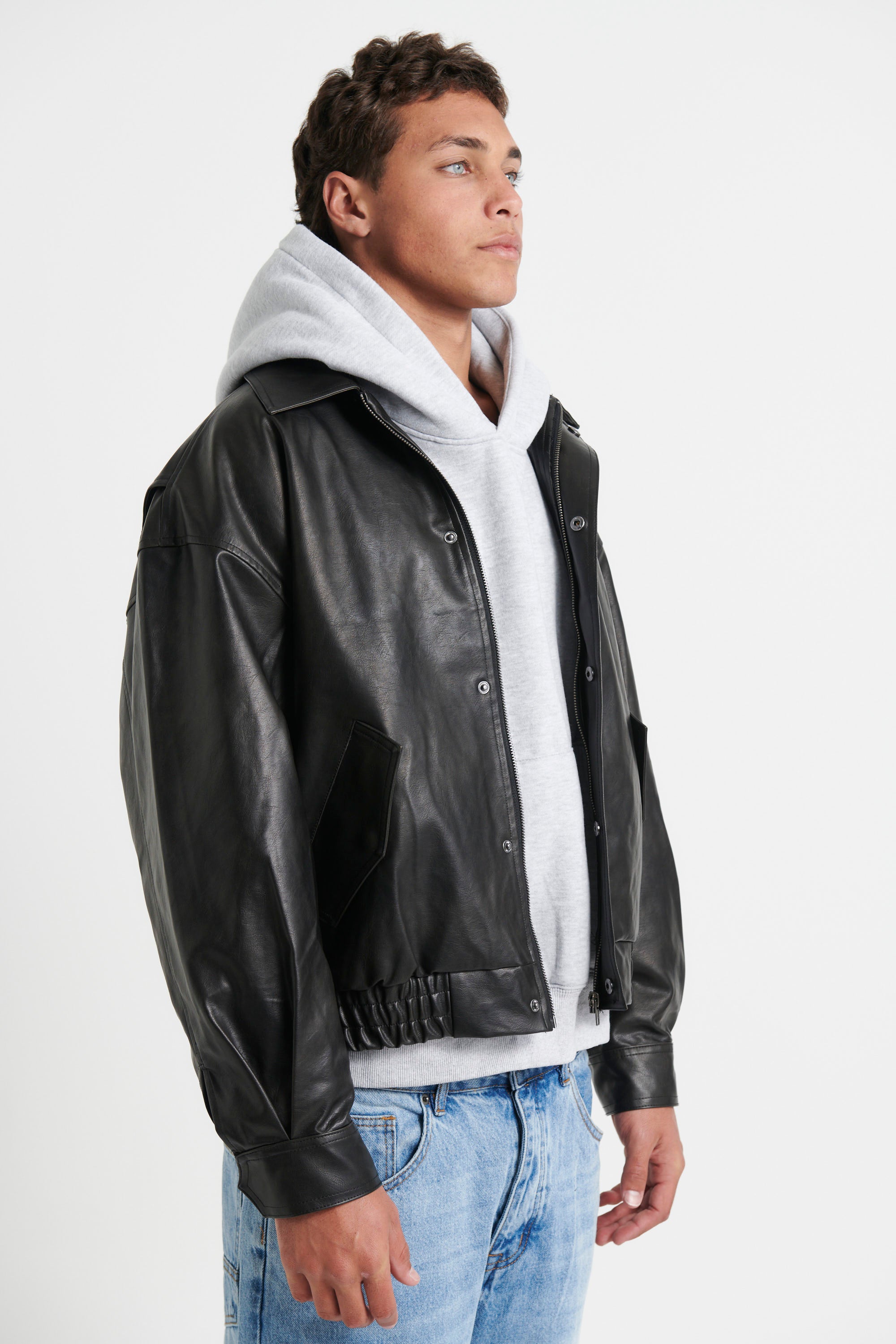 Bomber Jacket Vintage Black