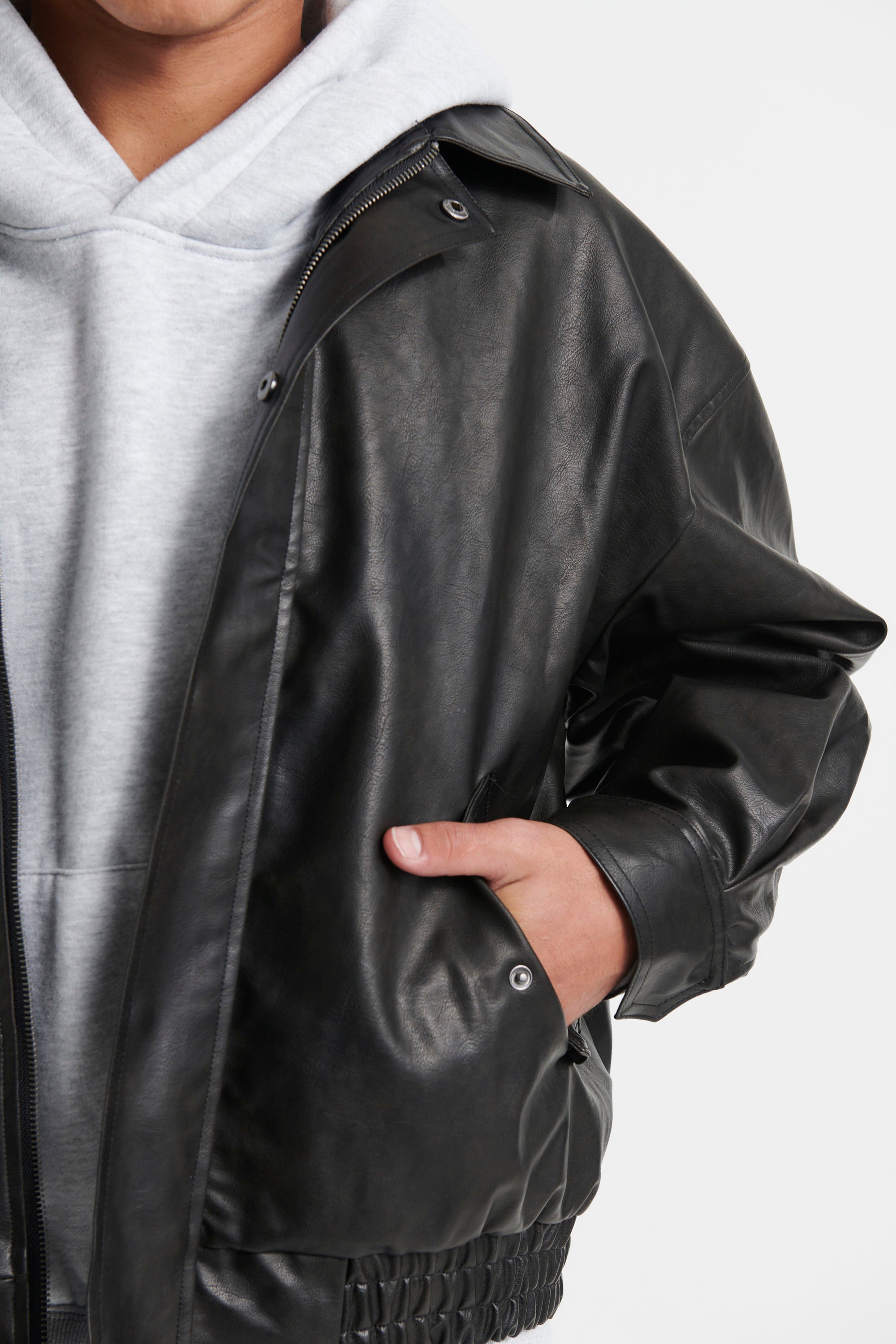 Bomber Jacket Vintage Black
