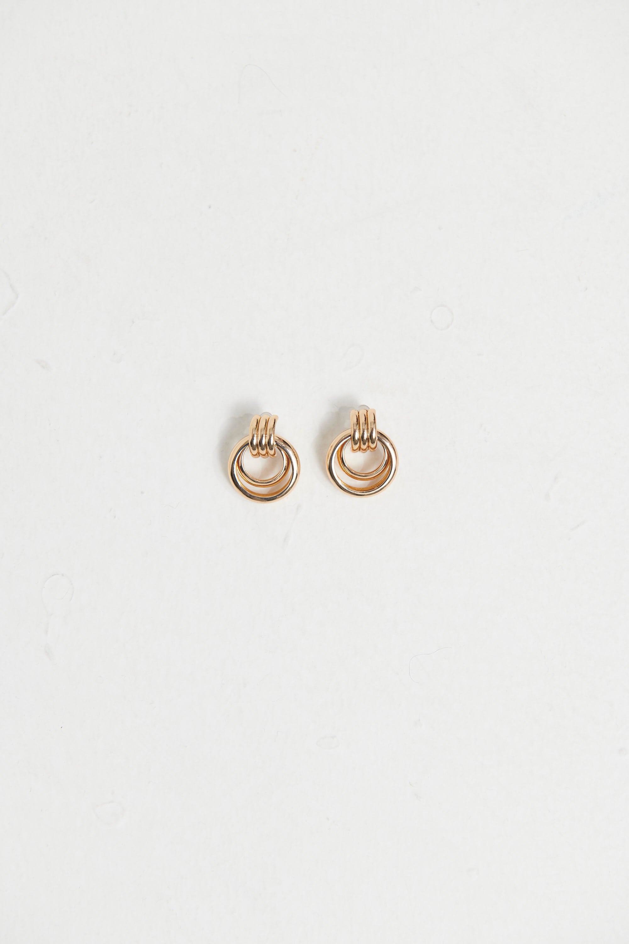 Thea Hoop Earring Gold Plated