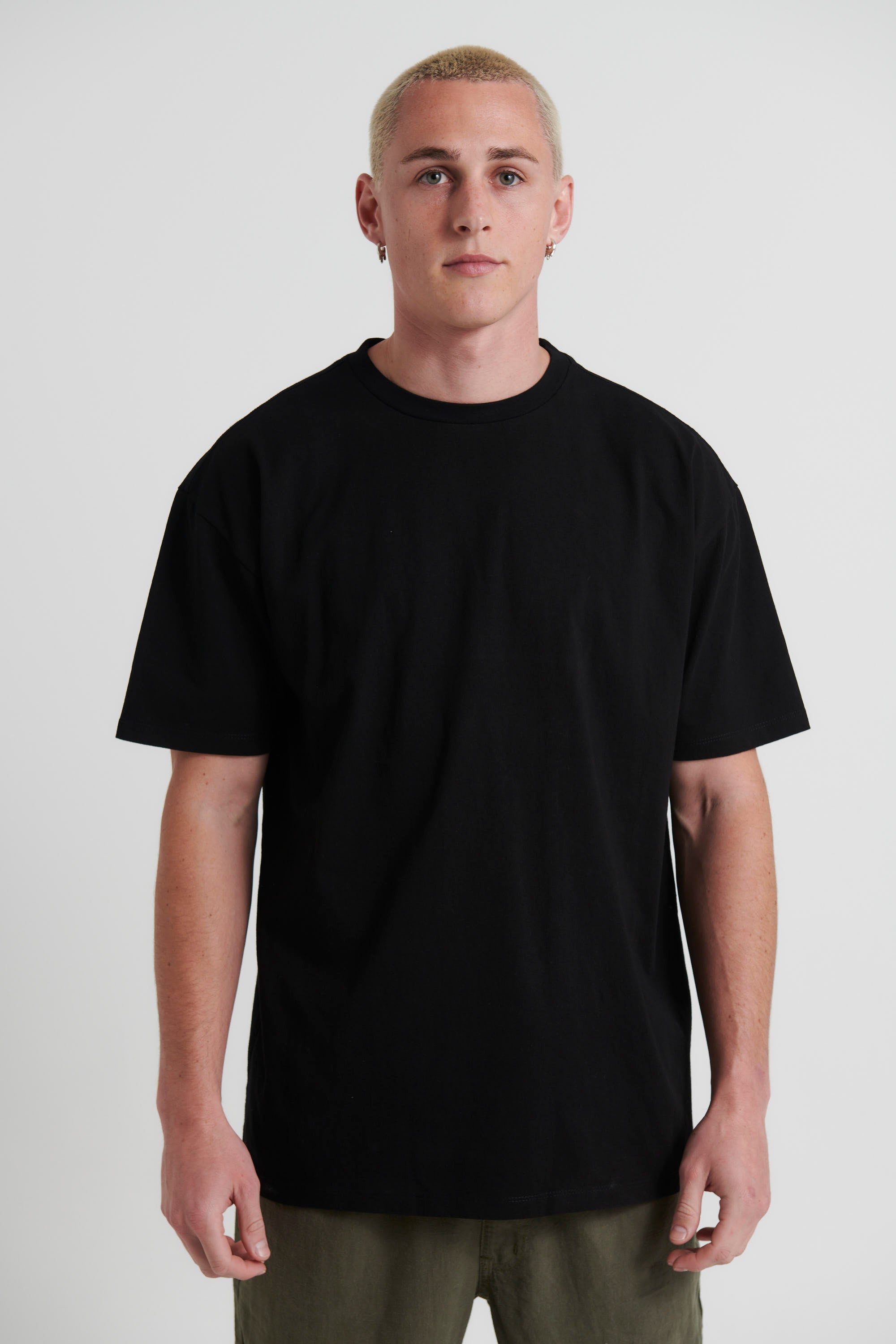 NTH Heavyweight Tee Solid Black