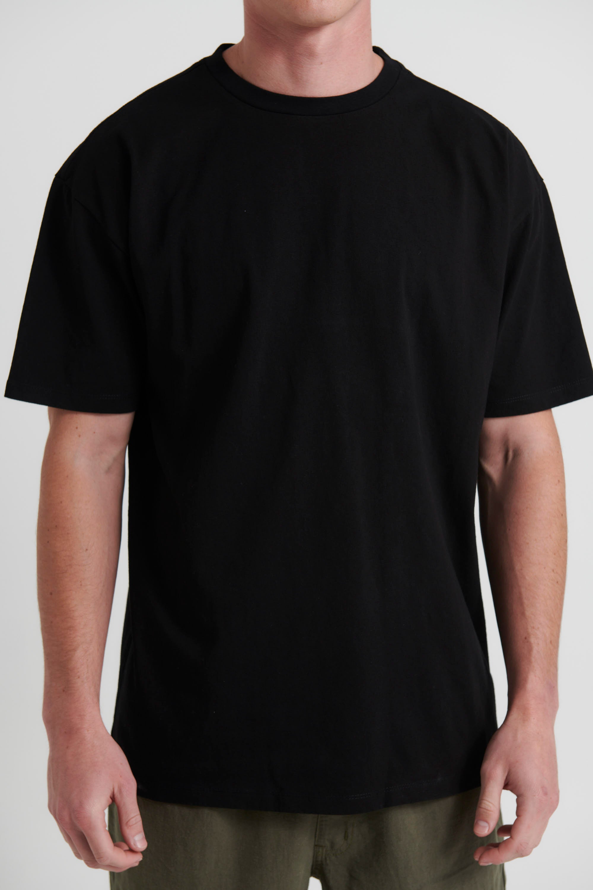 NTH Heavyweight Tee Solid Black