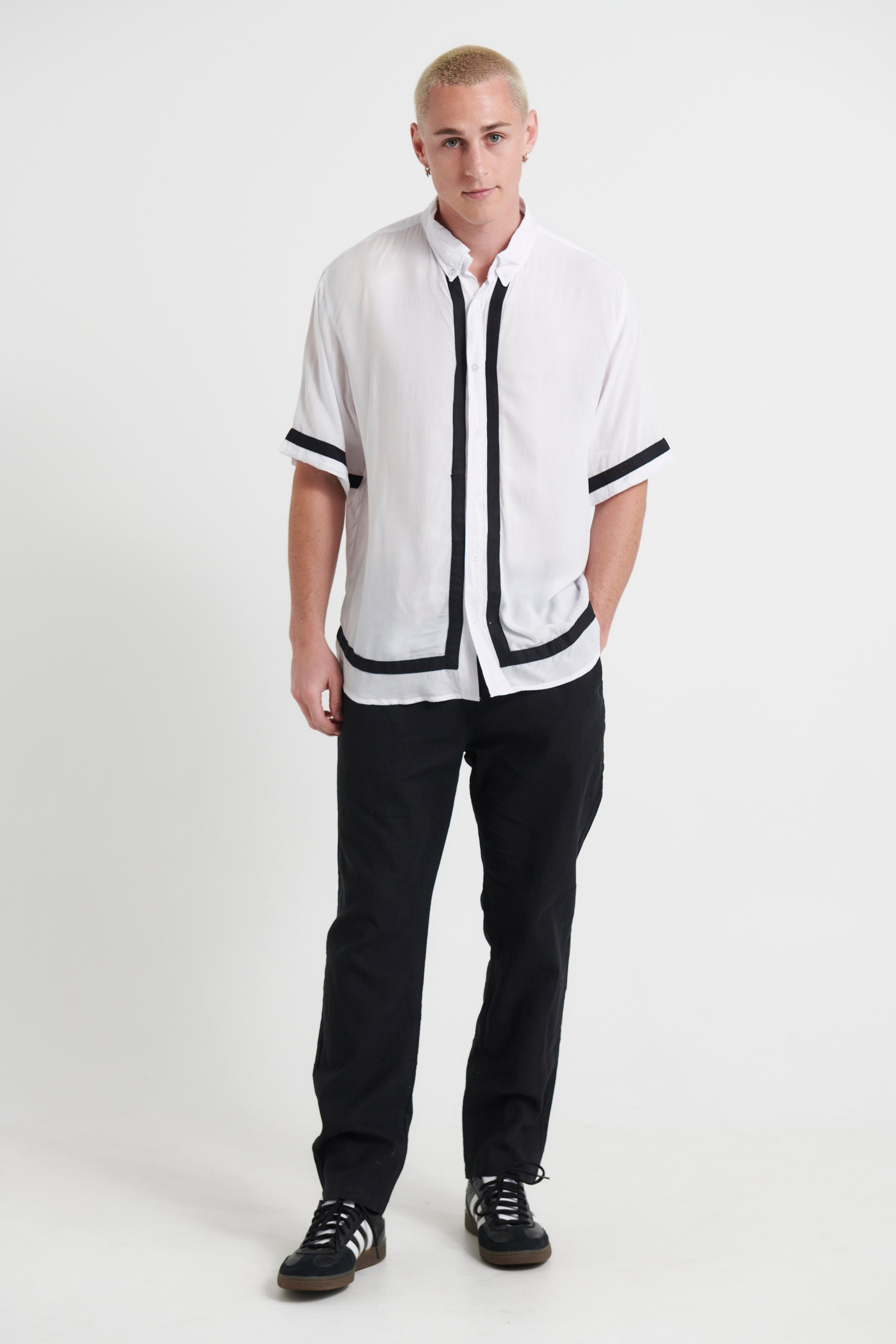 NTH Linen Pant Black