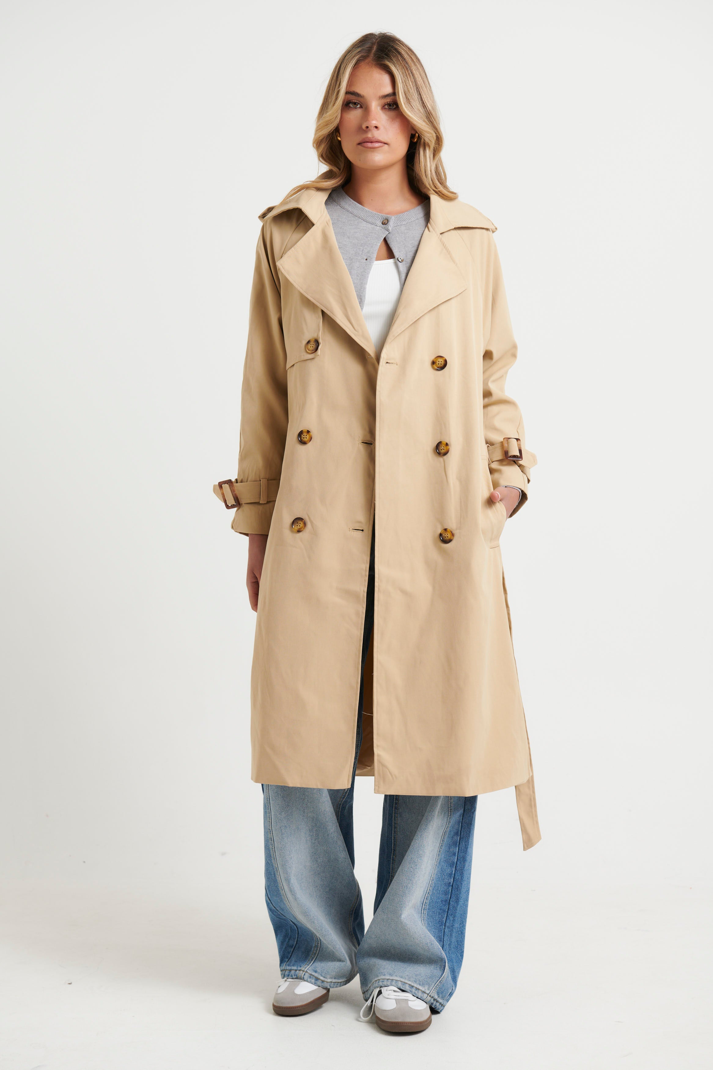 Lia Trench Beige