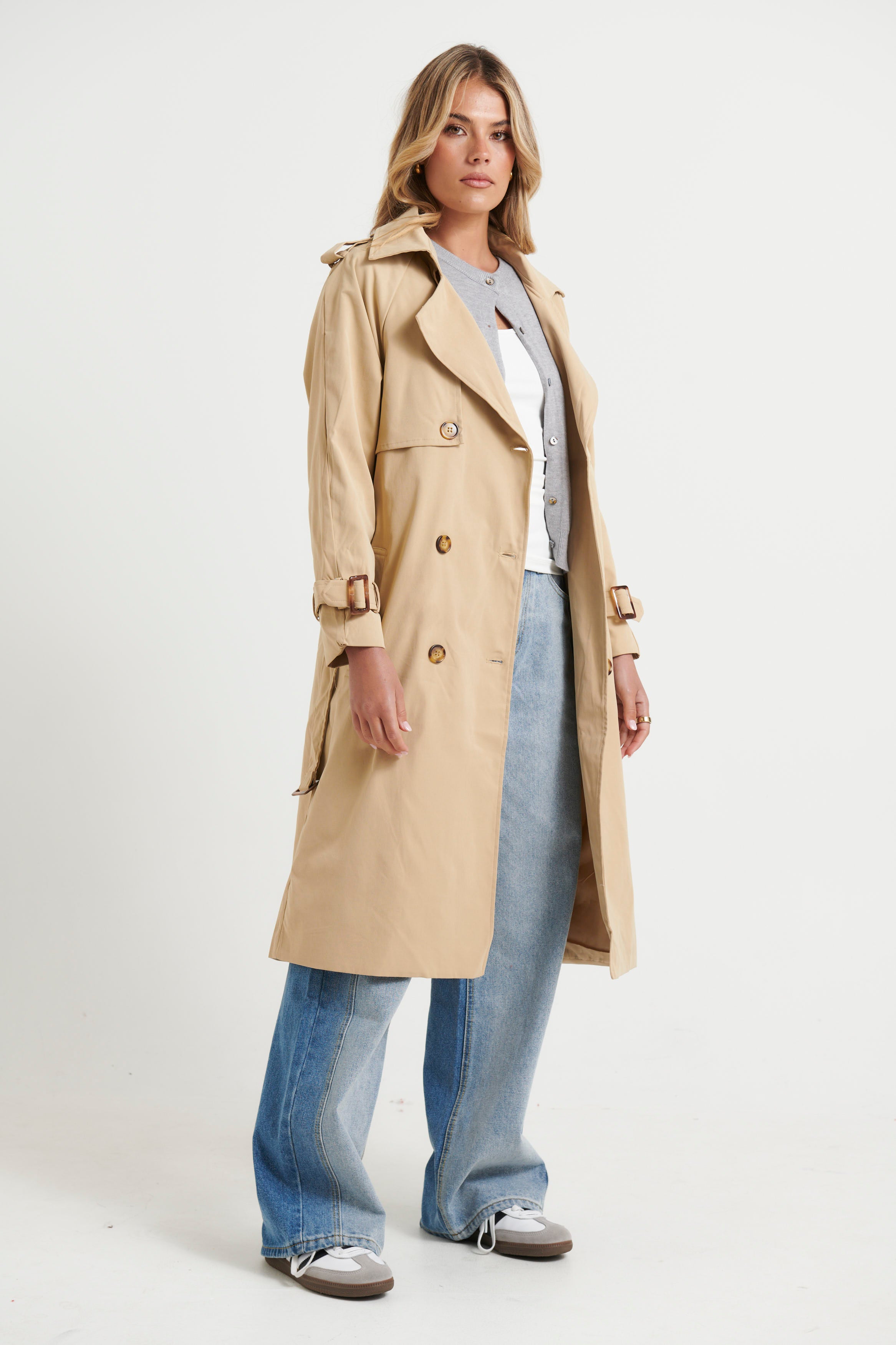 Lia Trench Beige