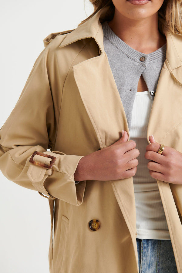 Lia Trench Beige
