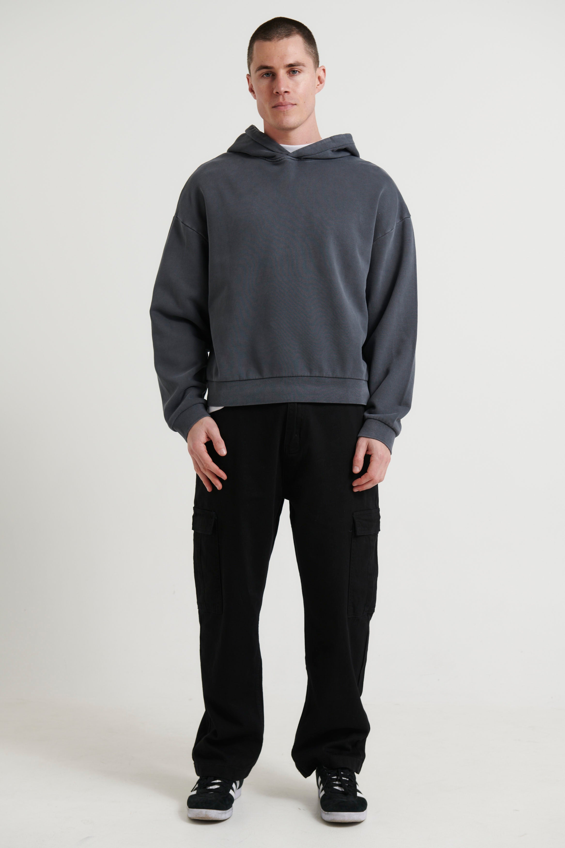 Premium Heavyweight Hoodie Charcoal - FINAL SALE