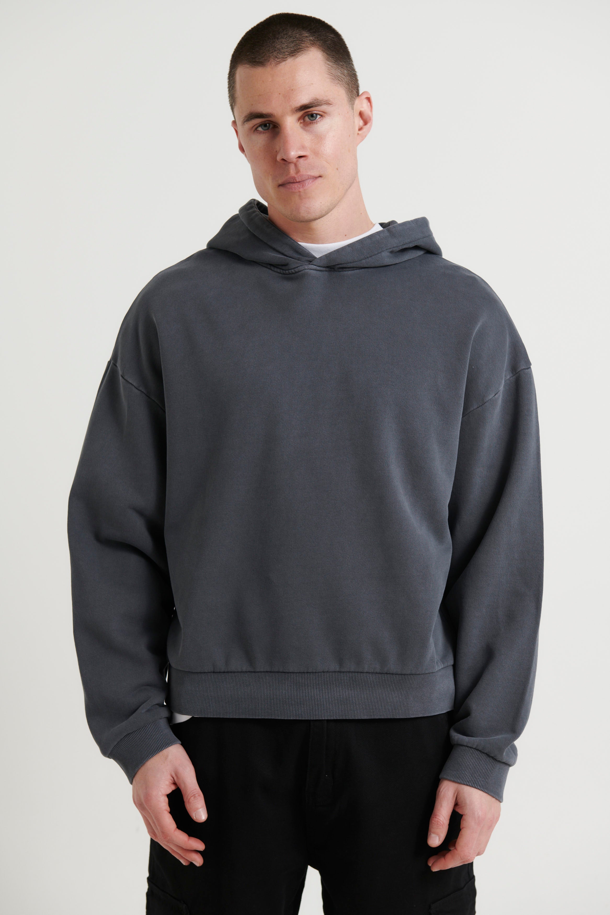 Premium Heavyweight Hoodie Charcoal - FINAL SALE