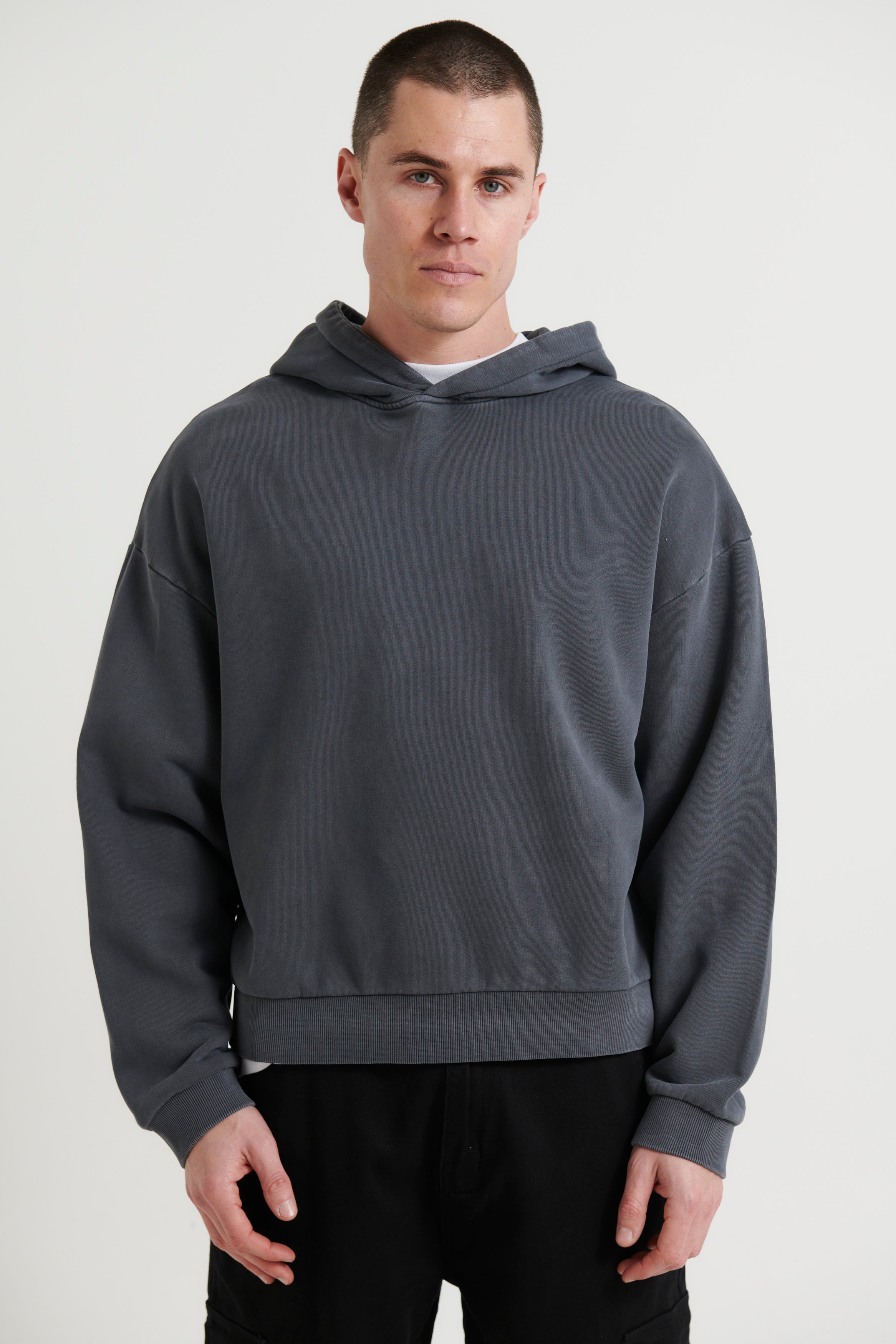 Premium Heavyweight Hoodie Charcoal - FINAL SALE