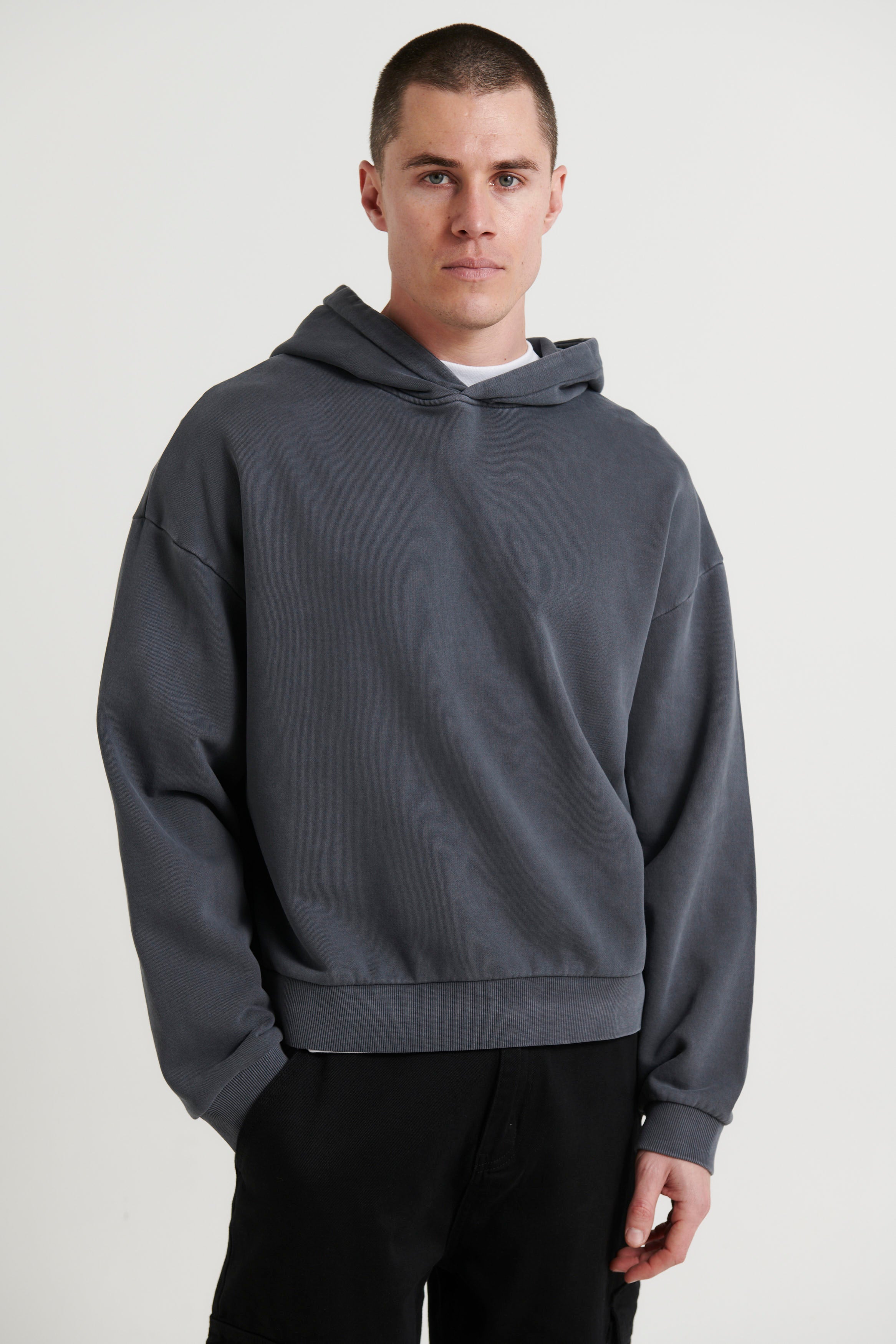 Premium Heavyweight Hoodie Charcoal - FINAL SALE