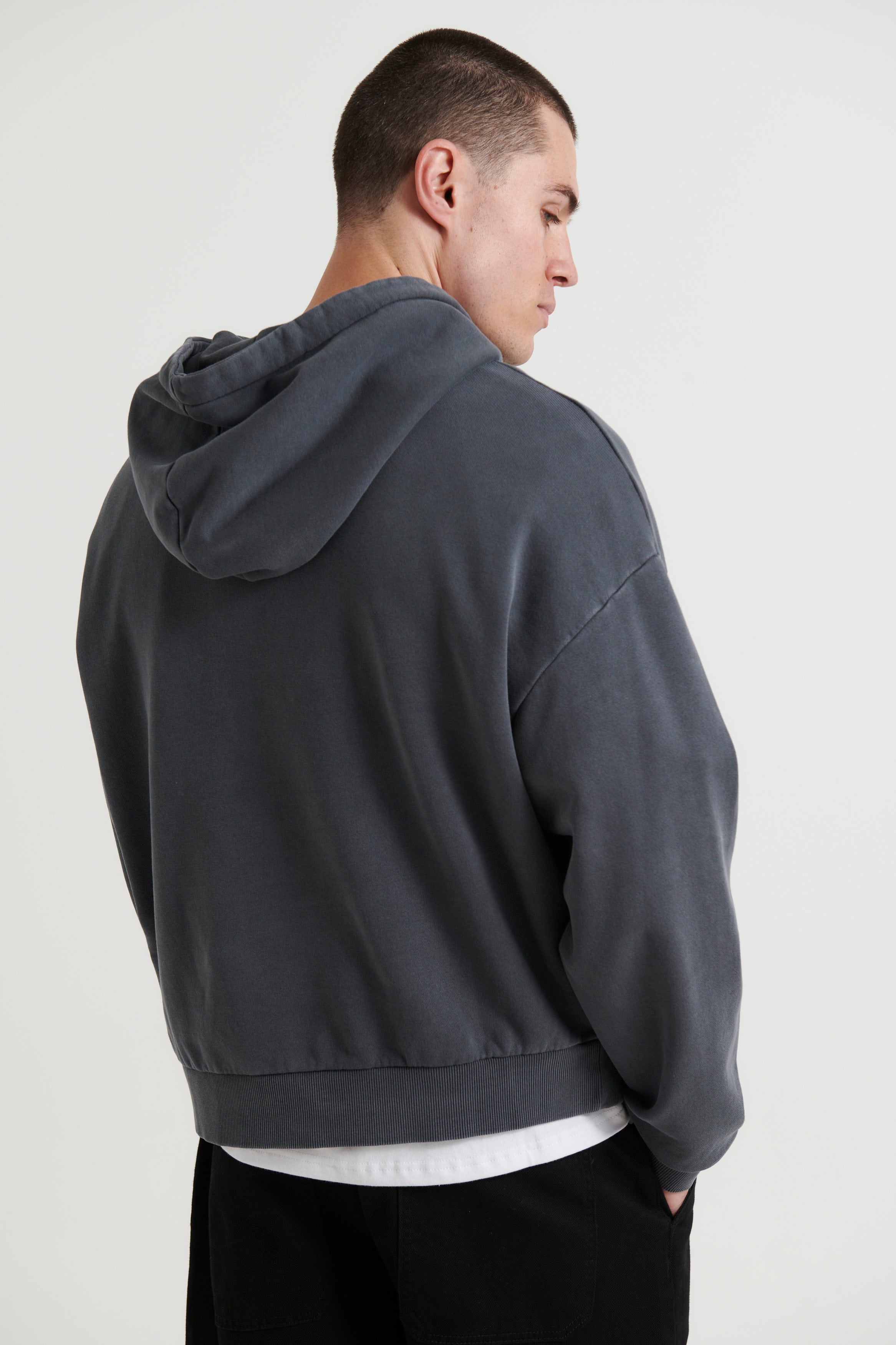 Premium Heavyweight Hoodie Charcoal - FINAL SALE