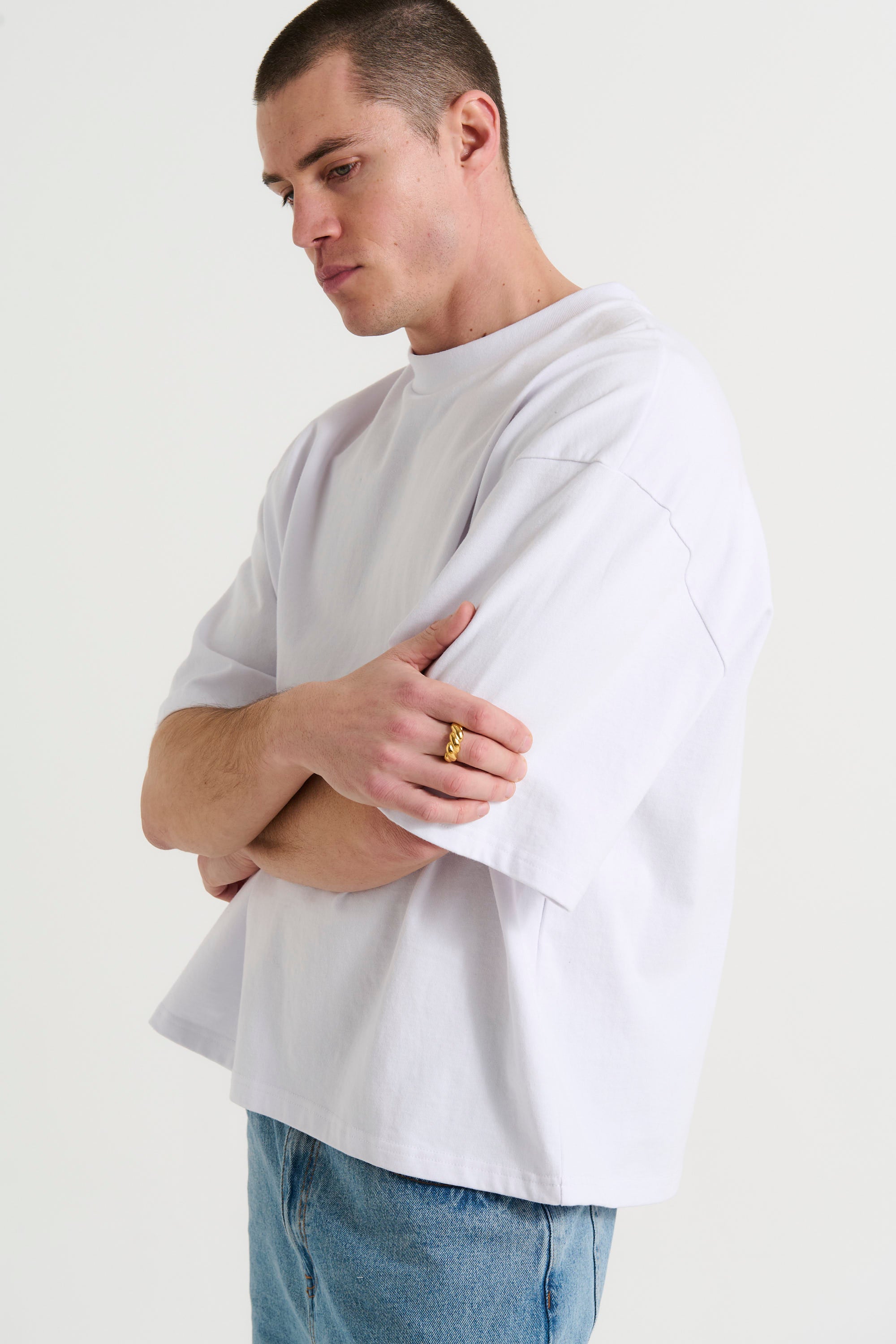 NTH Croissant Ring Gold - FINAL SALE