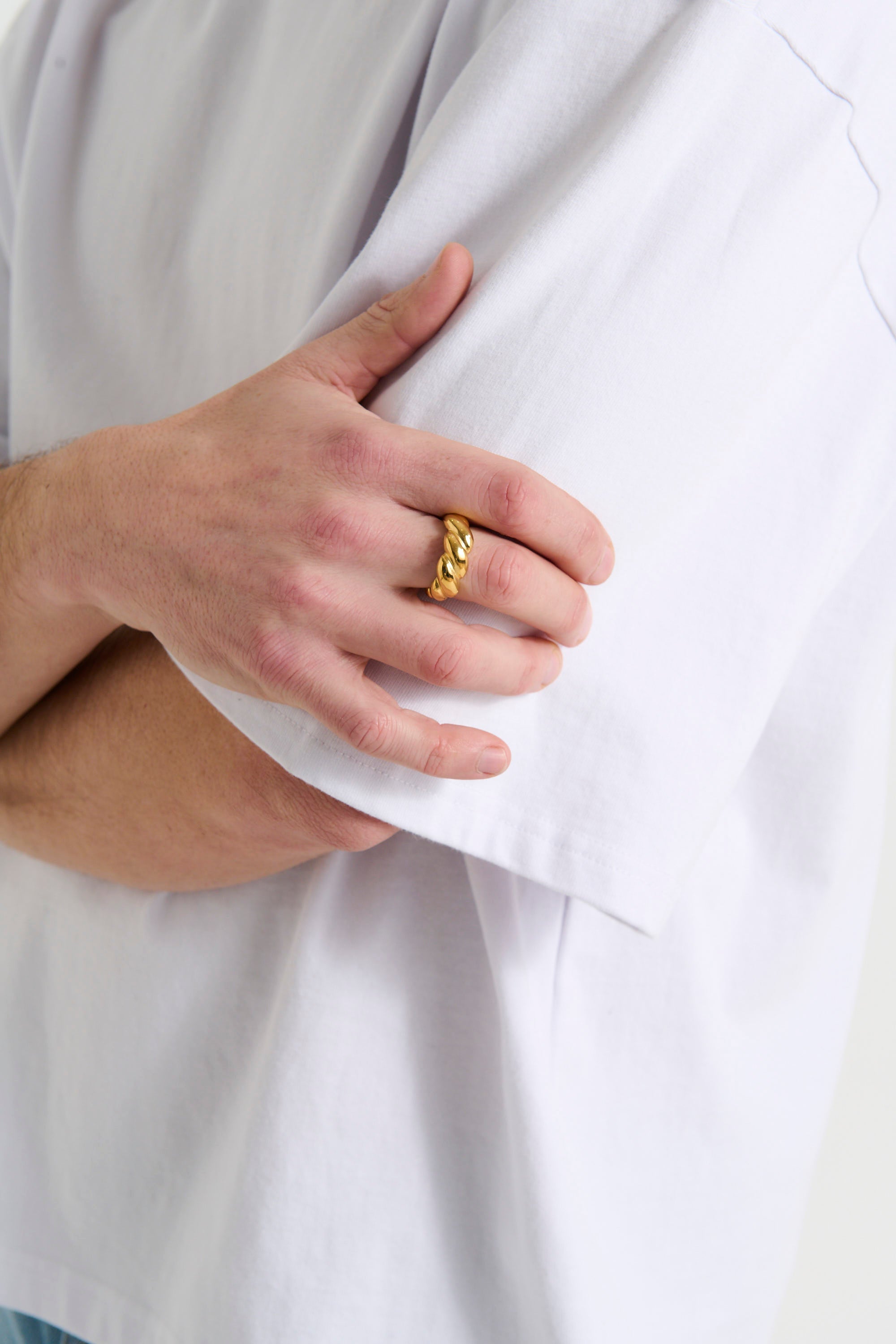 NTH Croissant Ring Gold - FINAL SALE