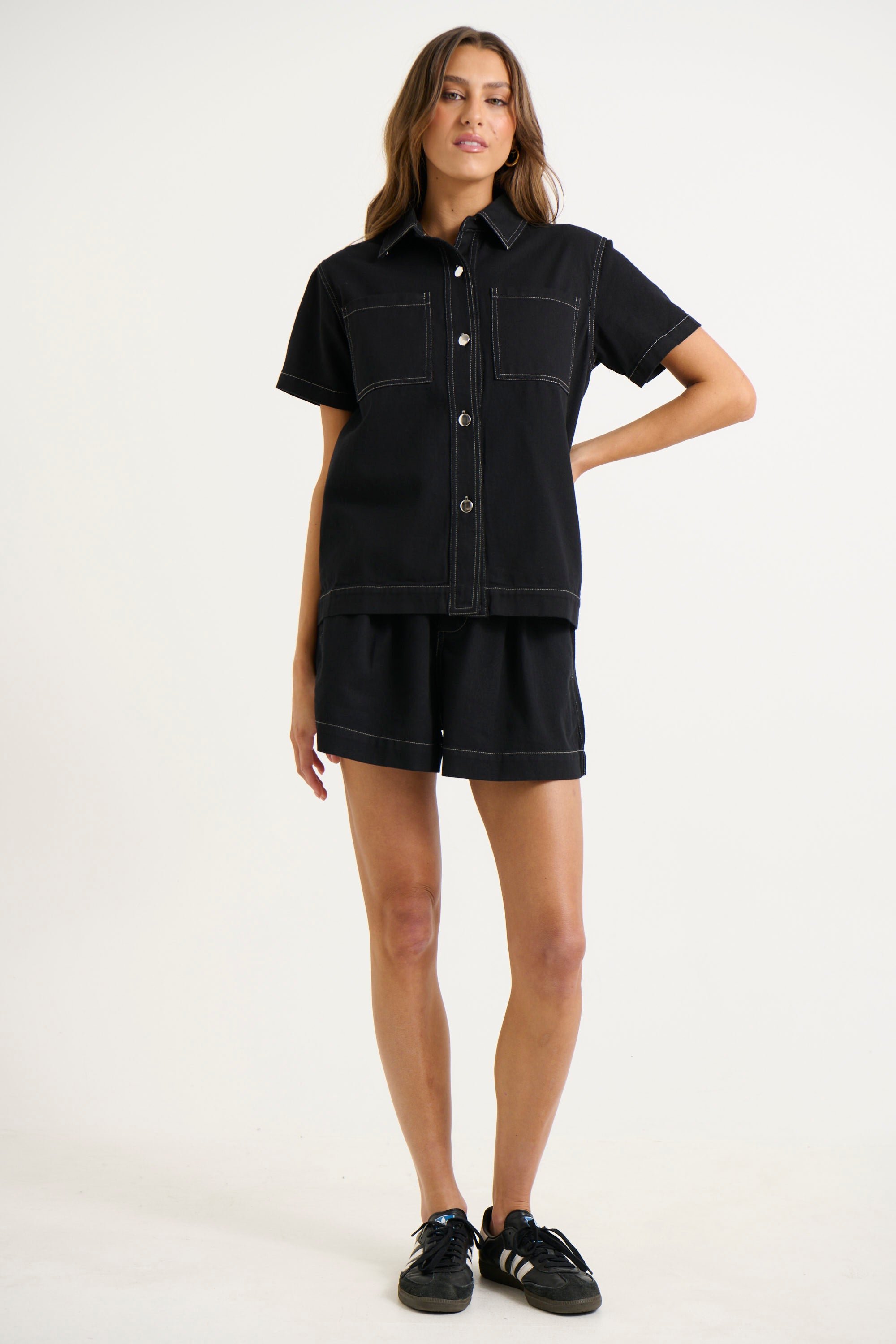 Sally Short Black - FINAL SALE