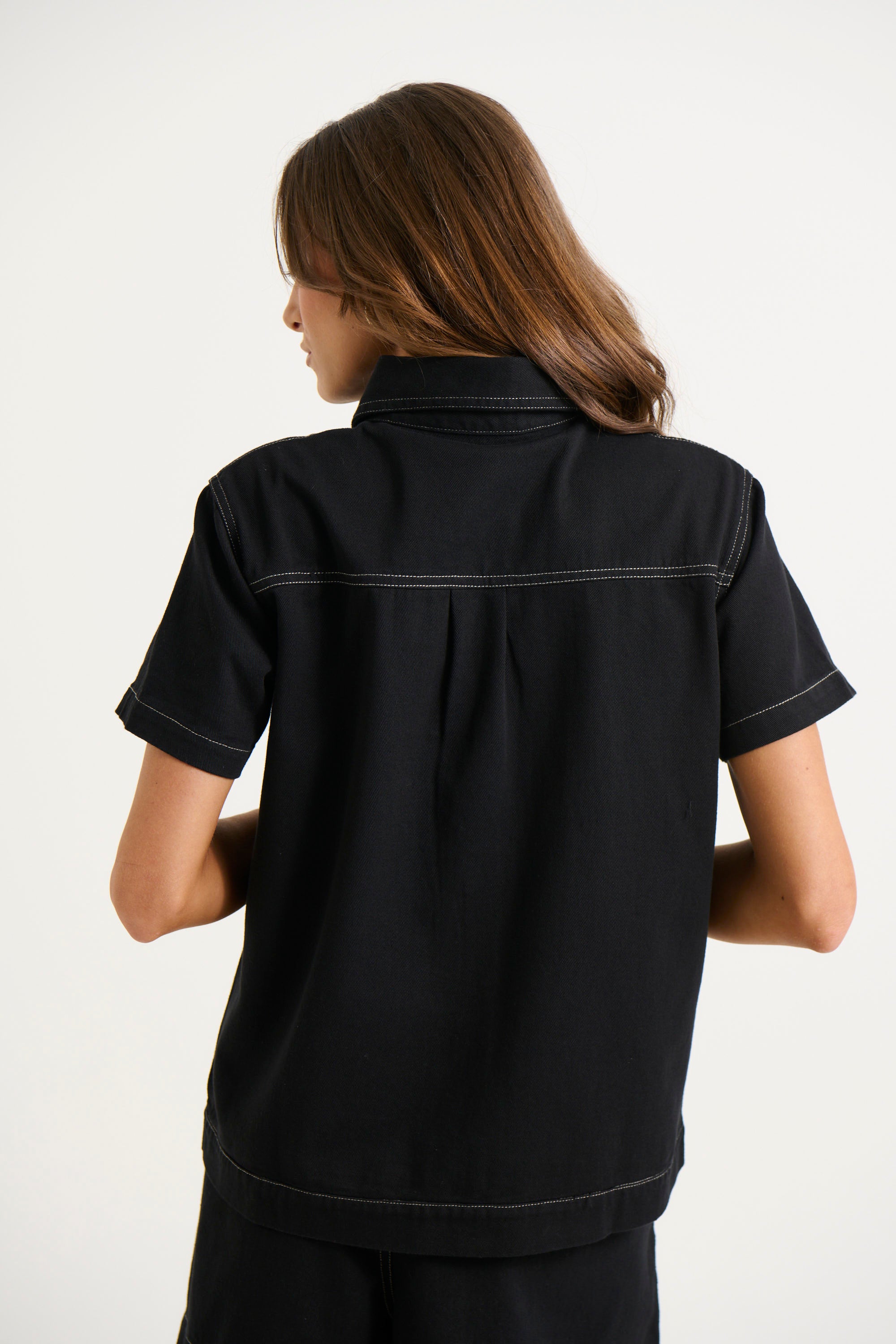 Sally Shirt Black - FINAL SALE