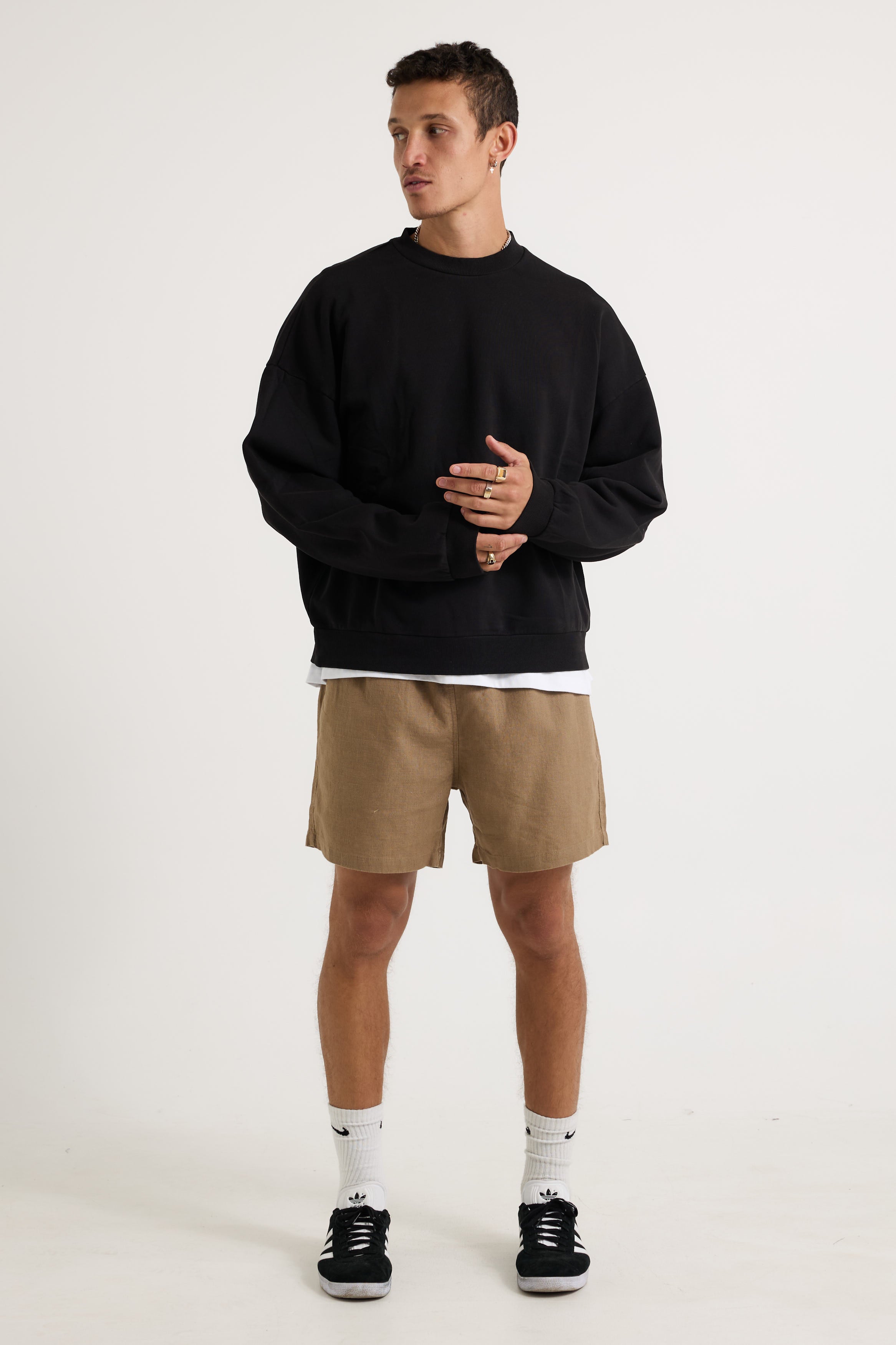 NTH Felix Linen Short Choc
