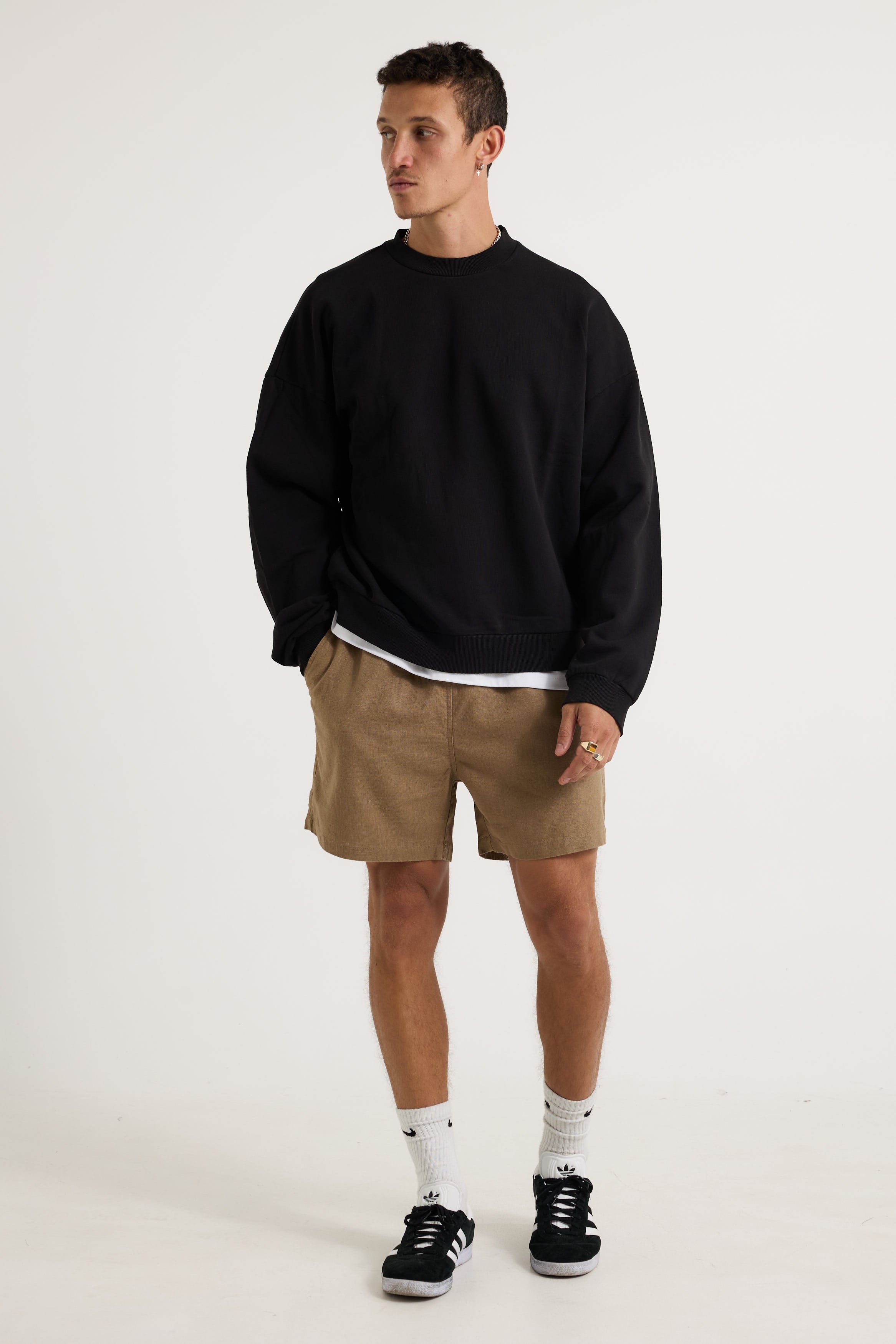 NTH Felix Linen Short Choc