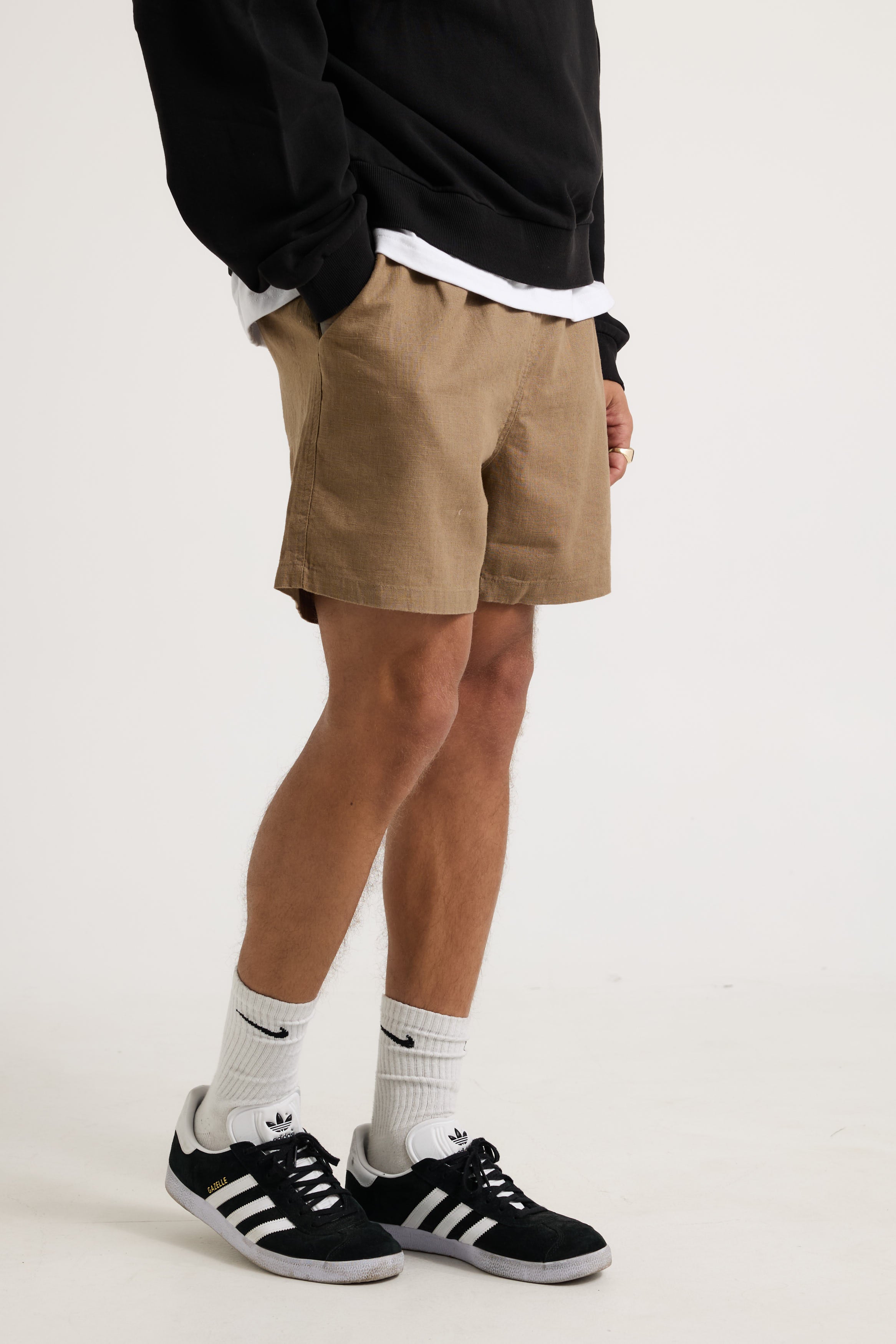 NTH Felix Linen Short Choc