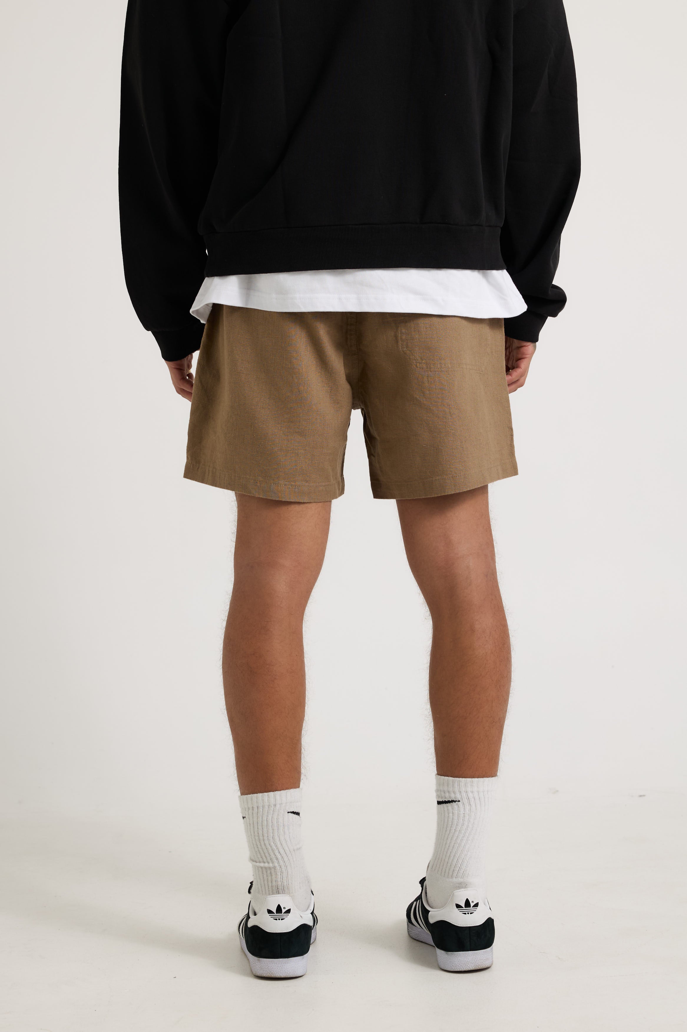 NTH Felix Linen Short Choc