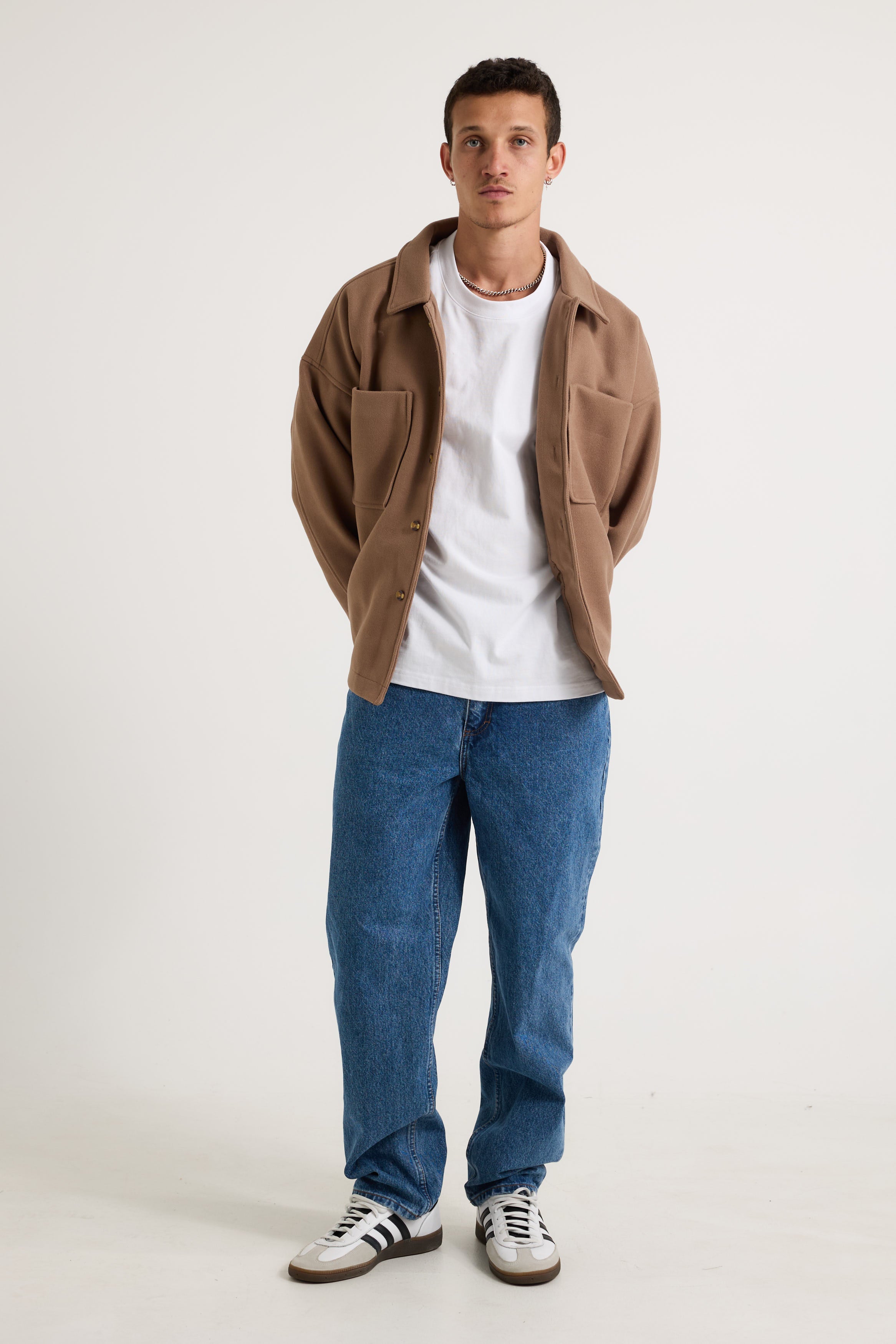 Structure Jacket Choc - FINAL SALE