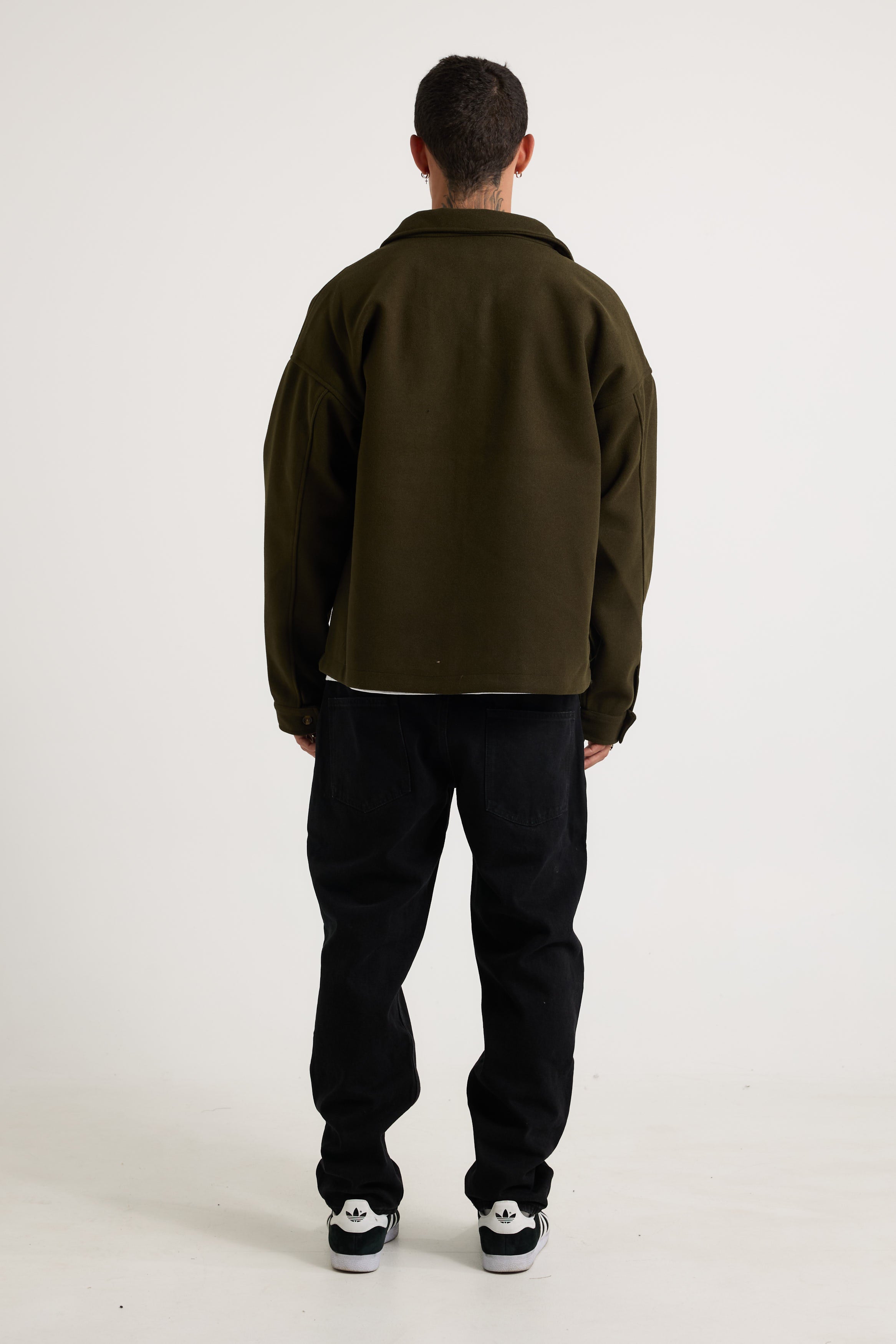 Structure Jacket Army Green - FINAL SALE