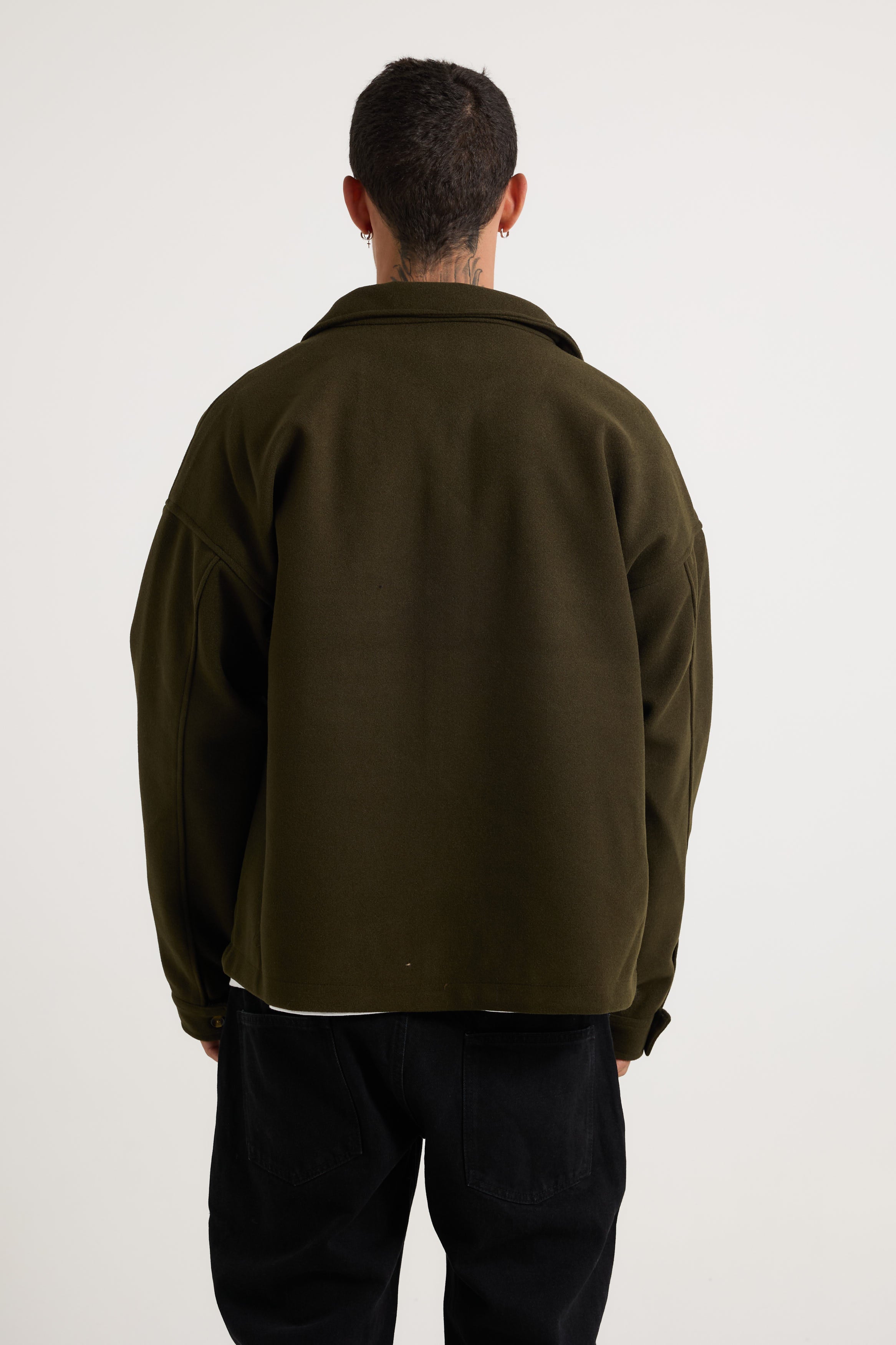 Structure Jacket Army Green - FINAL SALE