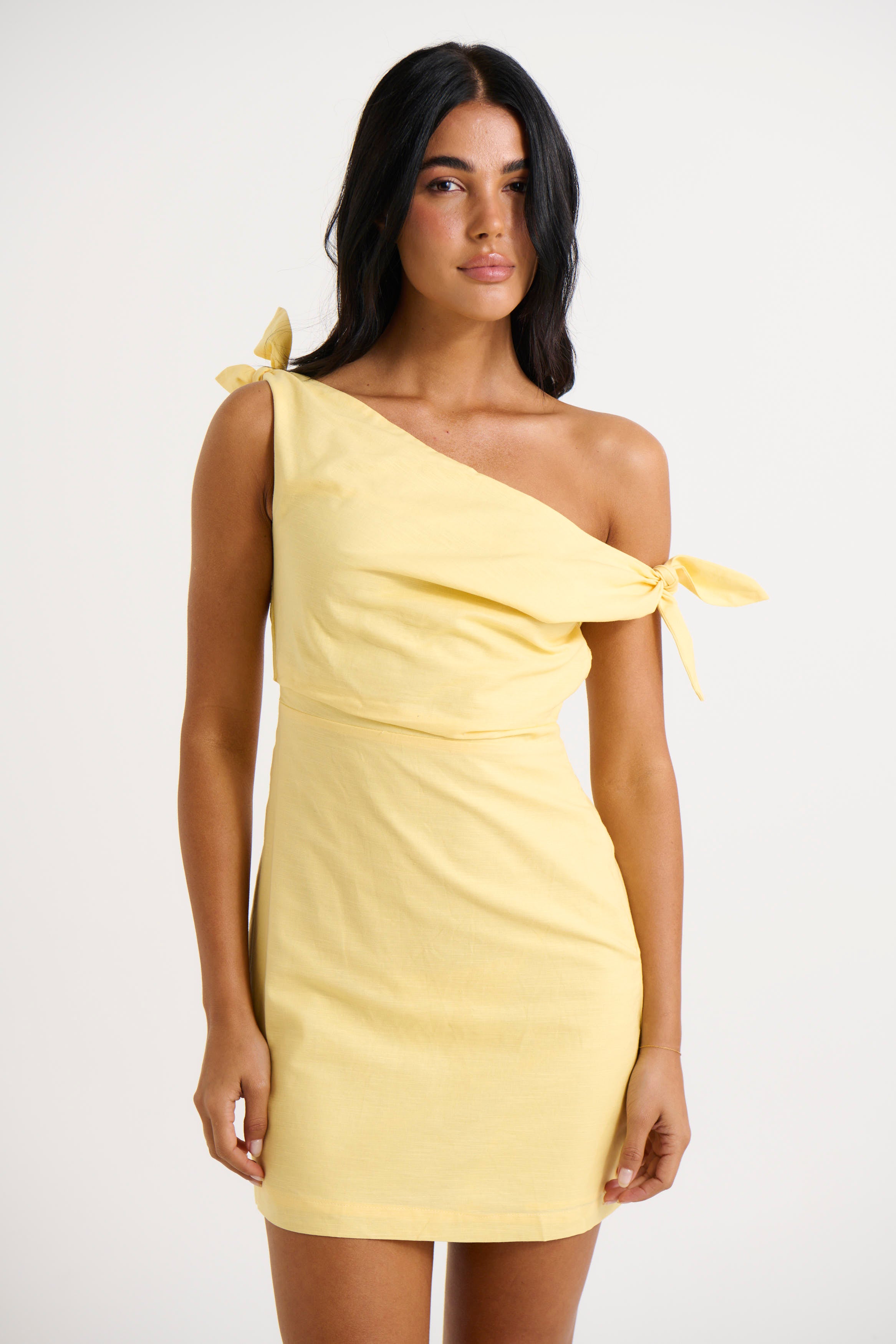 Nellie Mini Dress Butter - FINAL SALE
