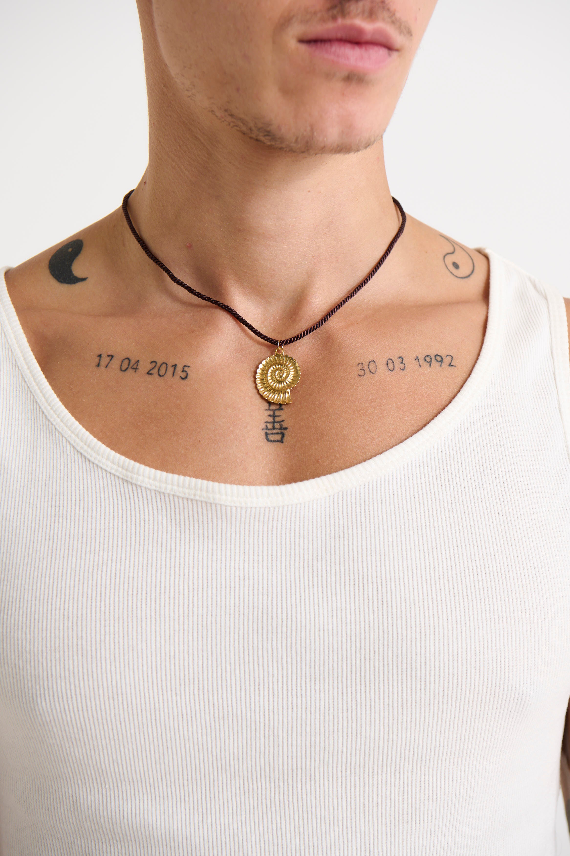 Shell Rope Necklace 18K Gold Plated - FINAL SALE