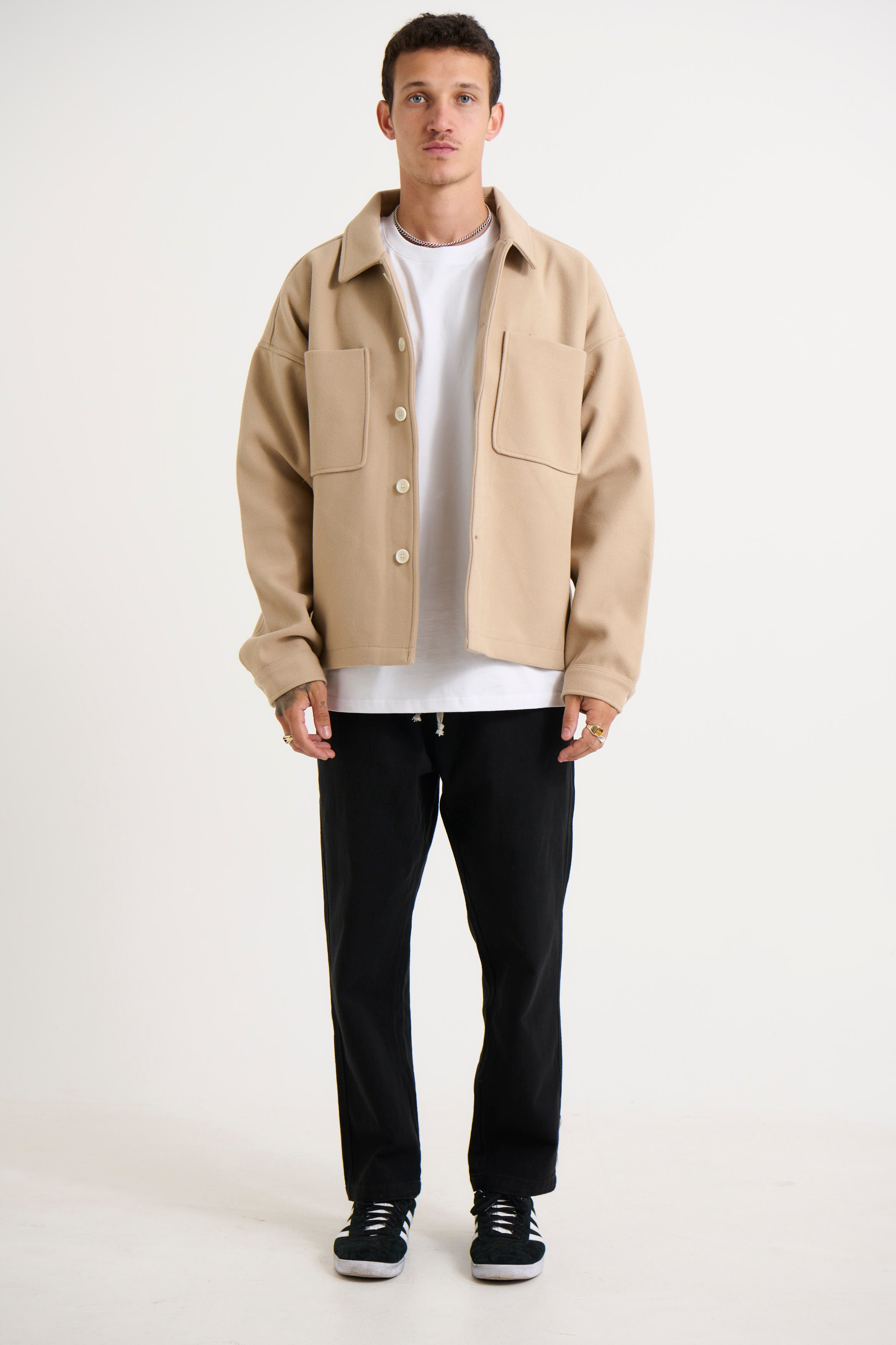 Structure Jacket Light Tan - FINAL SALE