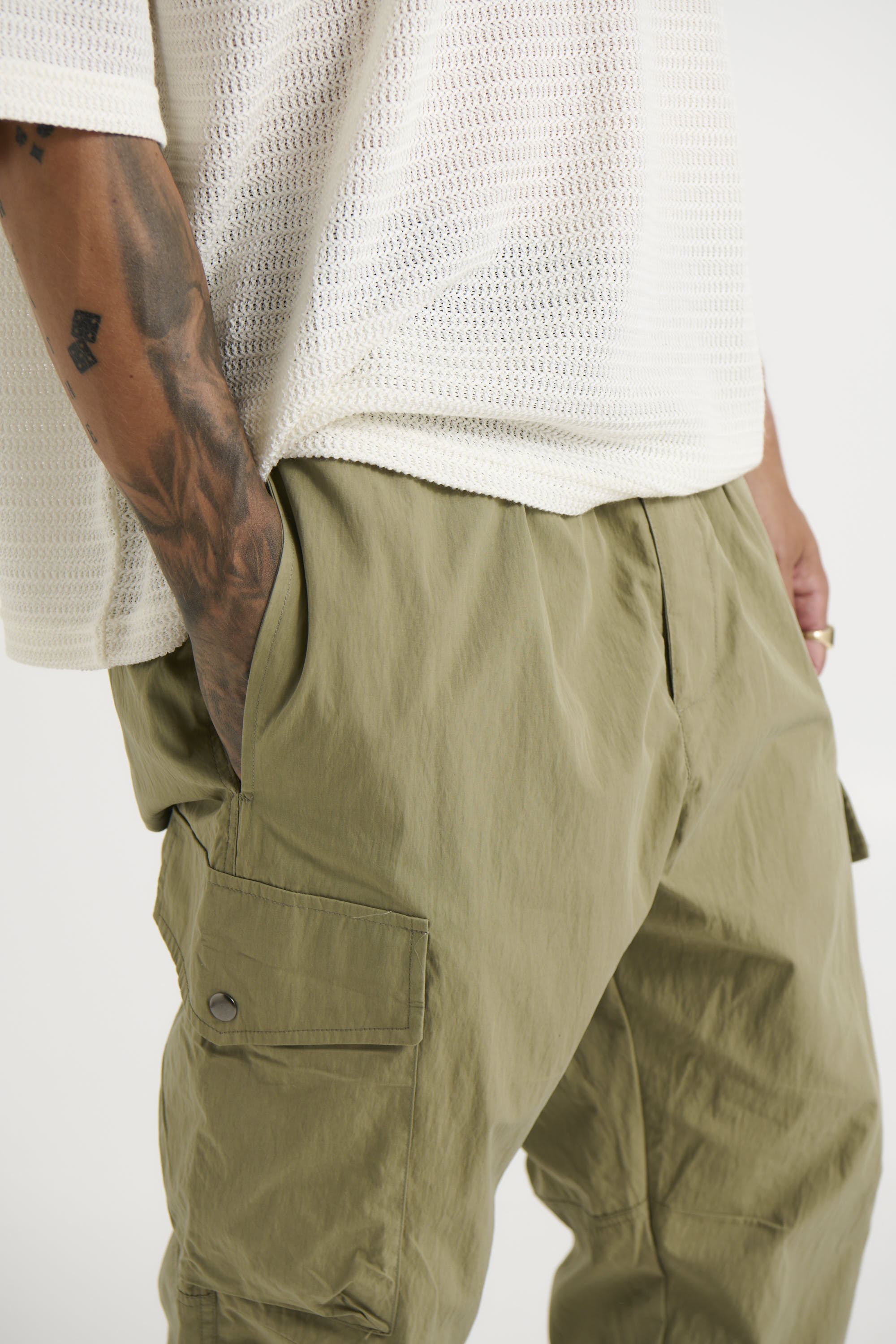 Aiden Drop Pant Khaki - FINAL SALE