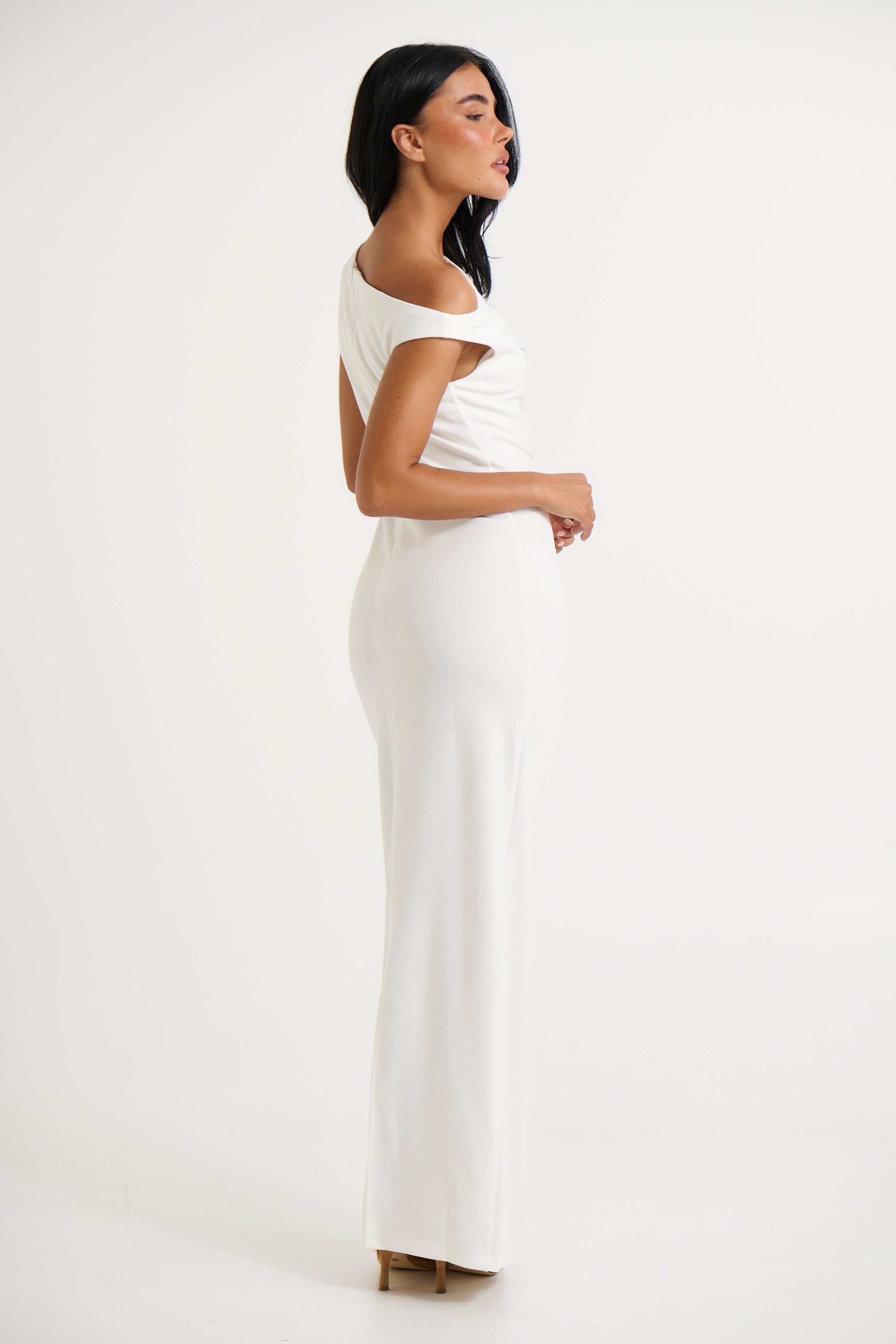 Mika Maxi Dress White - FINAL SALE