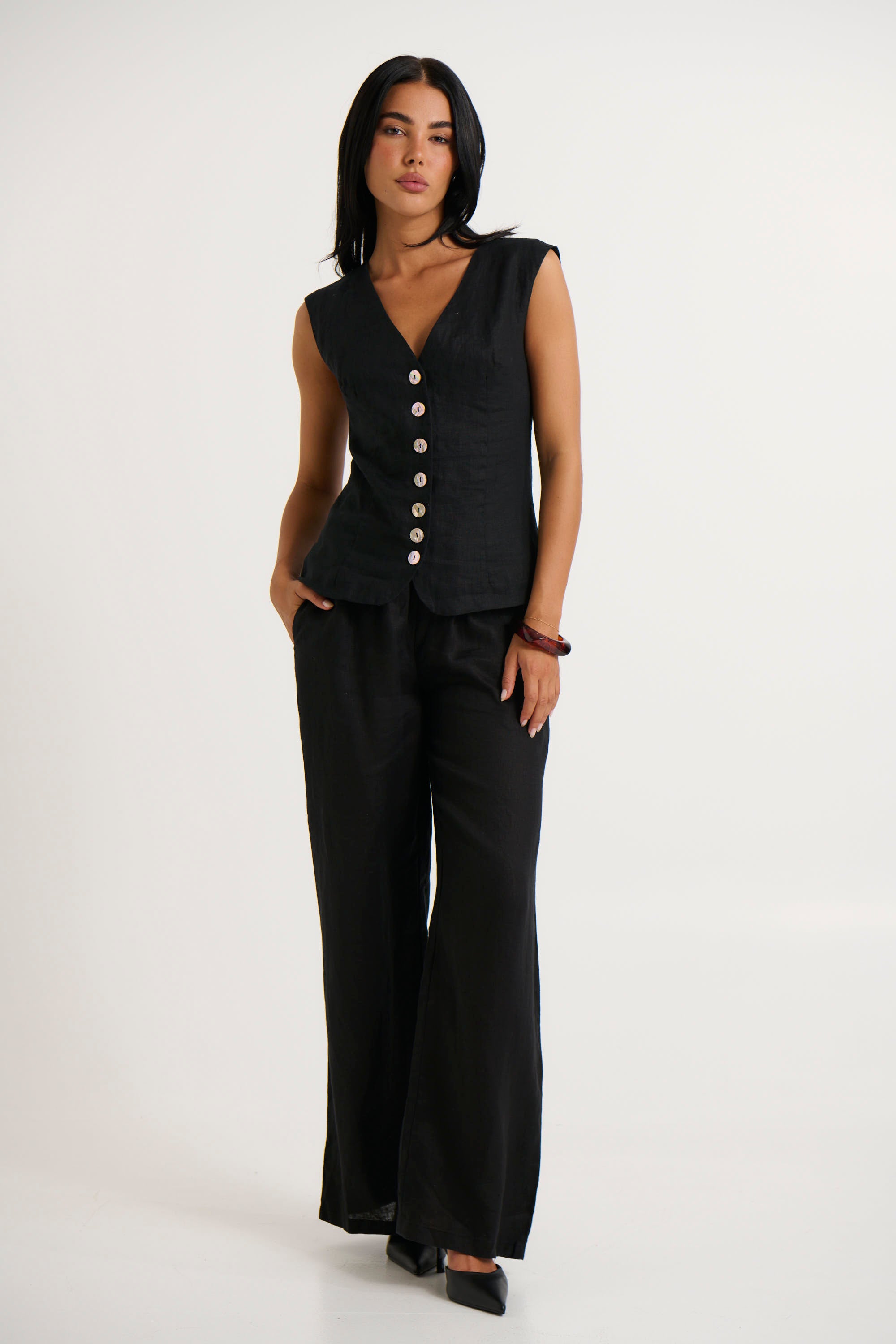 Adalee Pant Black - FINAL SALE