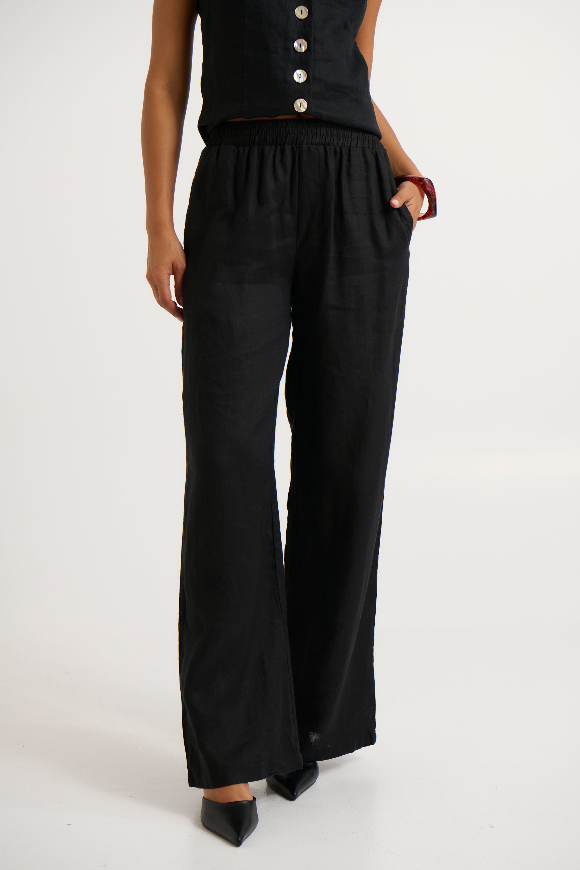 Adalee Pant Black - FINAL SALE